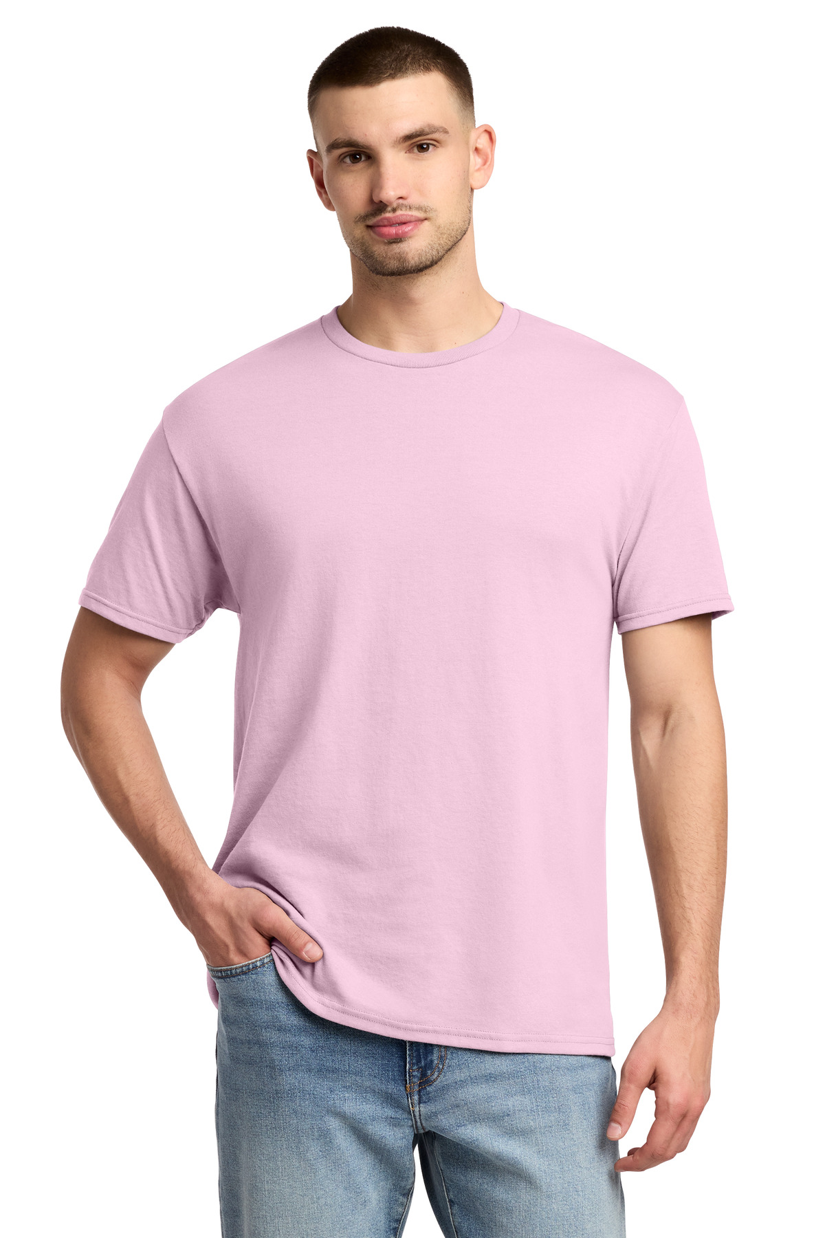 Jerzees ® - Dri-Power ® 50/50 Cotton/Poly T-Shirt. 29M - Classic Pink