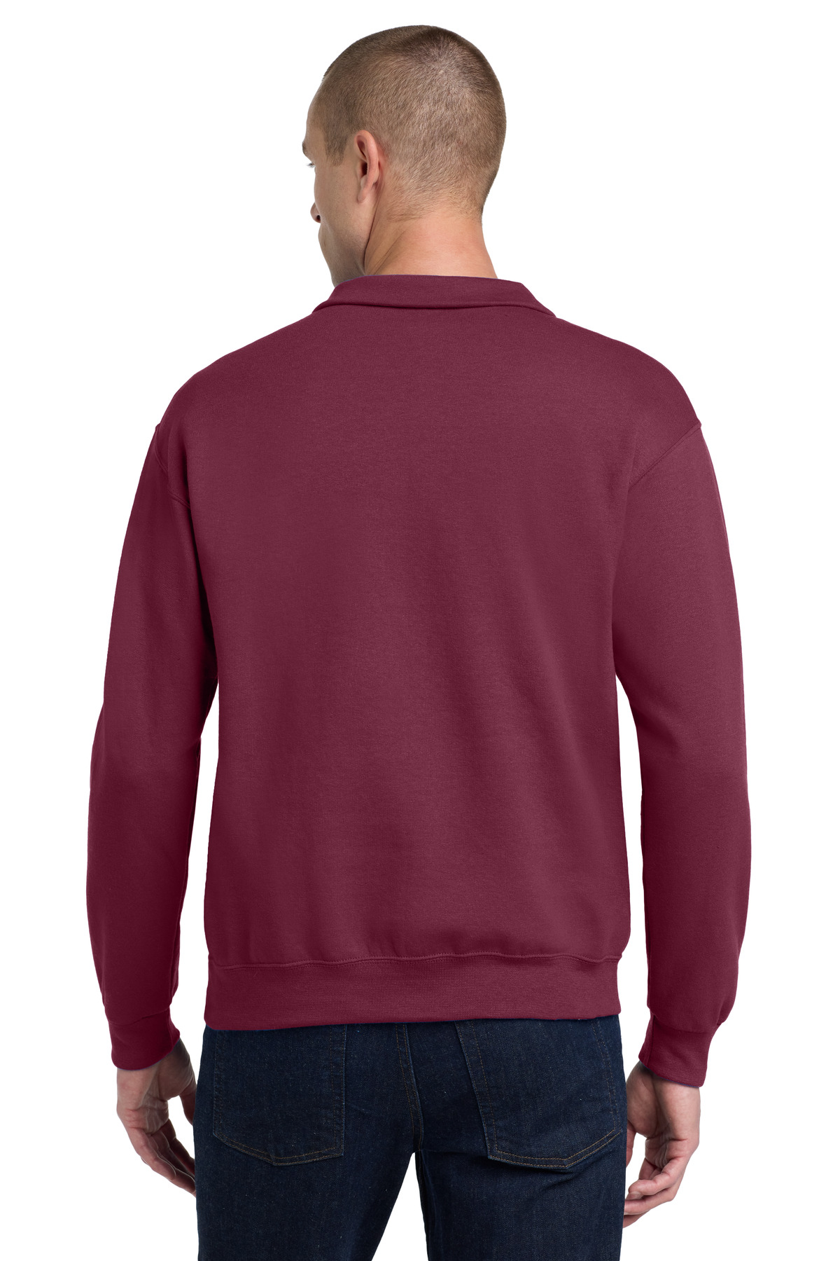 Jerzees - NuBlend 1/4-Zip Cadet Collar Sweatshirt. 995M