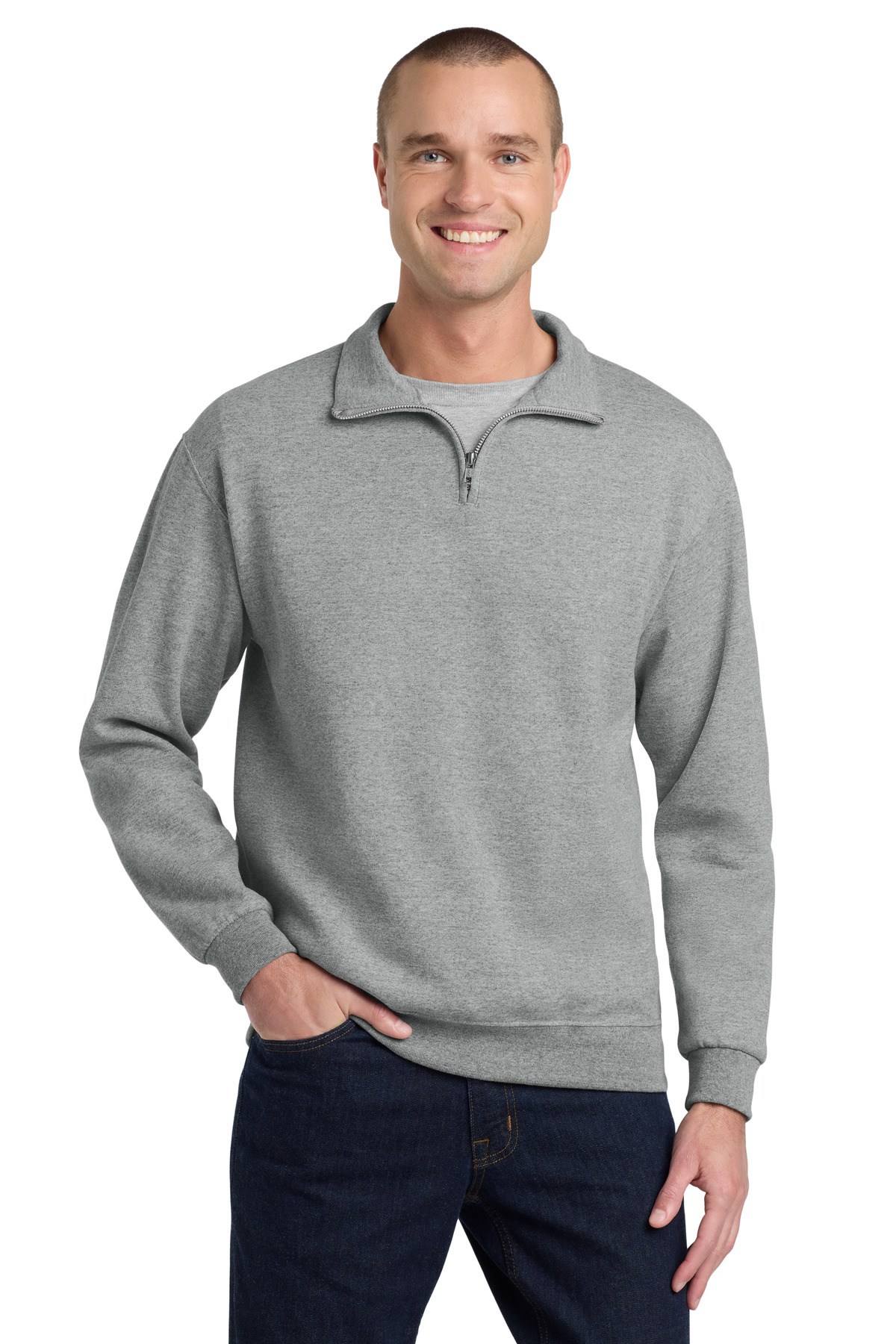 Jerzees ®  - NuBlend ®  1/4-Zip Cadet Collar Sweatshirt. 995M