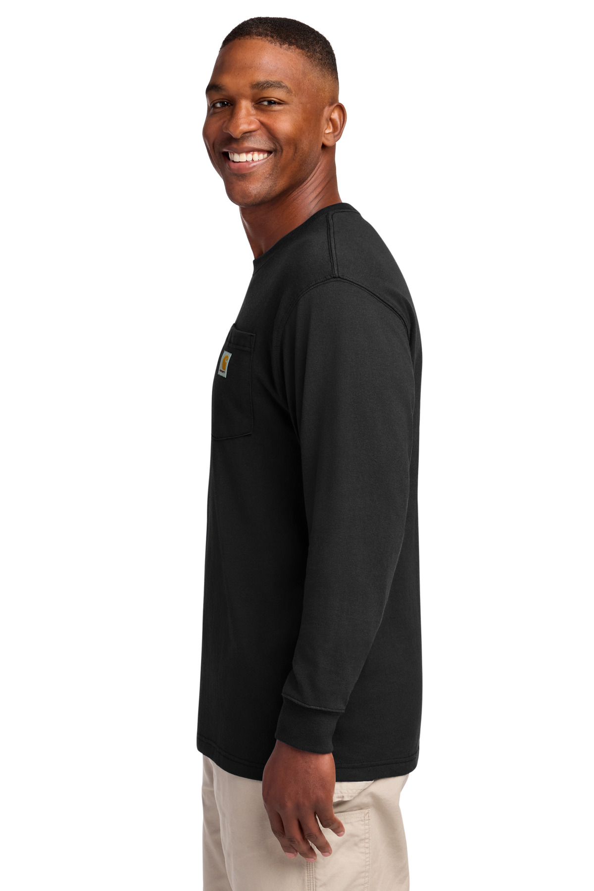 Carhartt Workwear Pocket Long Sleeve T-Shirt. CTK126