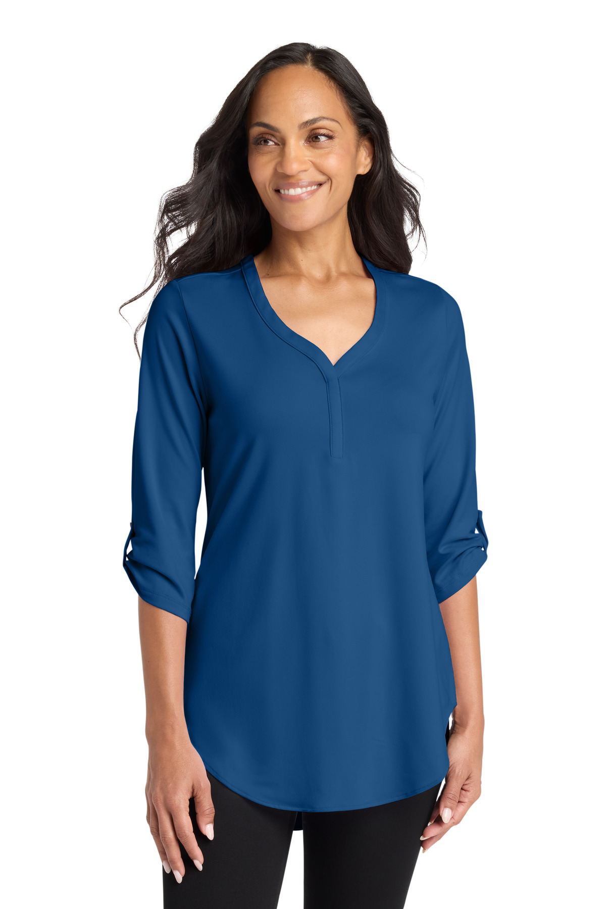 Port Authority ® Women's City Stretch 3/4-Sleeve Tunic LK6840 - Image 4