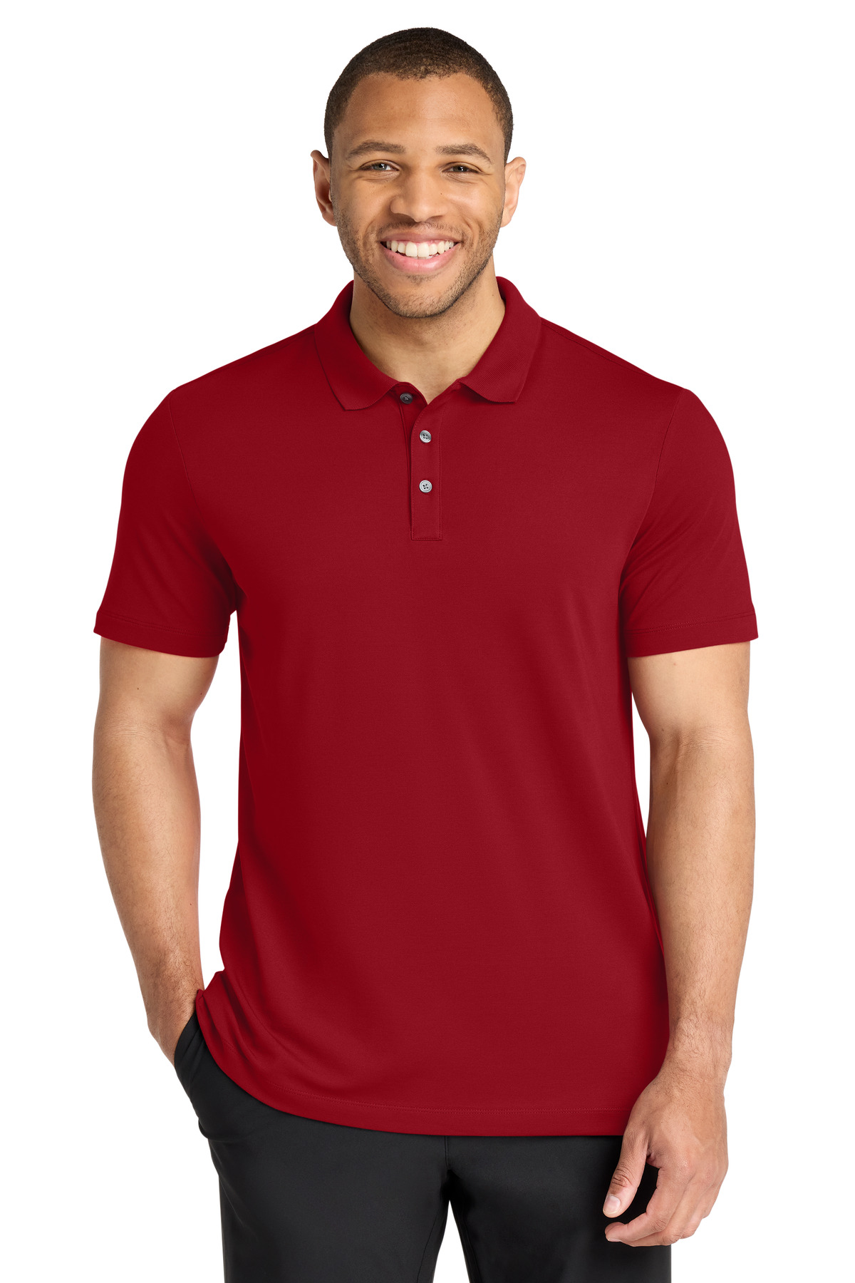 Mercer+Mettle Stretch Pique Polo-Mercer+Mettle