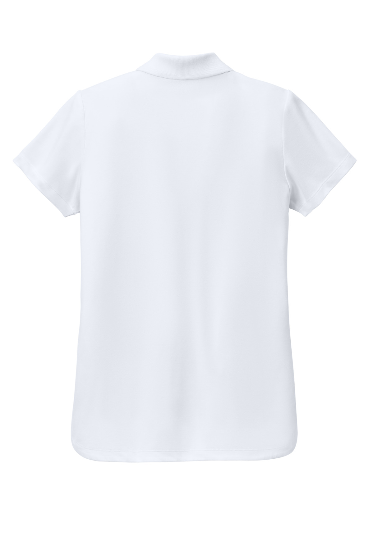 Mercer+Mettle Women's Stretch Pique Polo MM1005 in White — Back