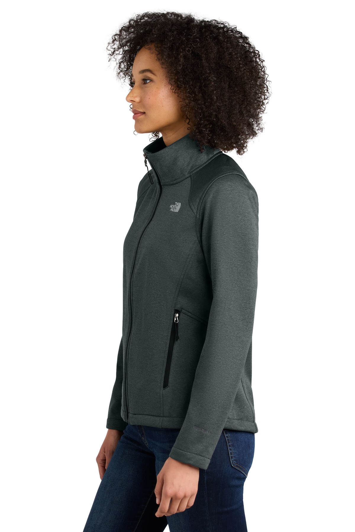 The North Face Women's Chest Logo Ridgewall Soft Shell Jacket NF0A88D4