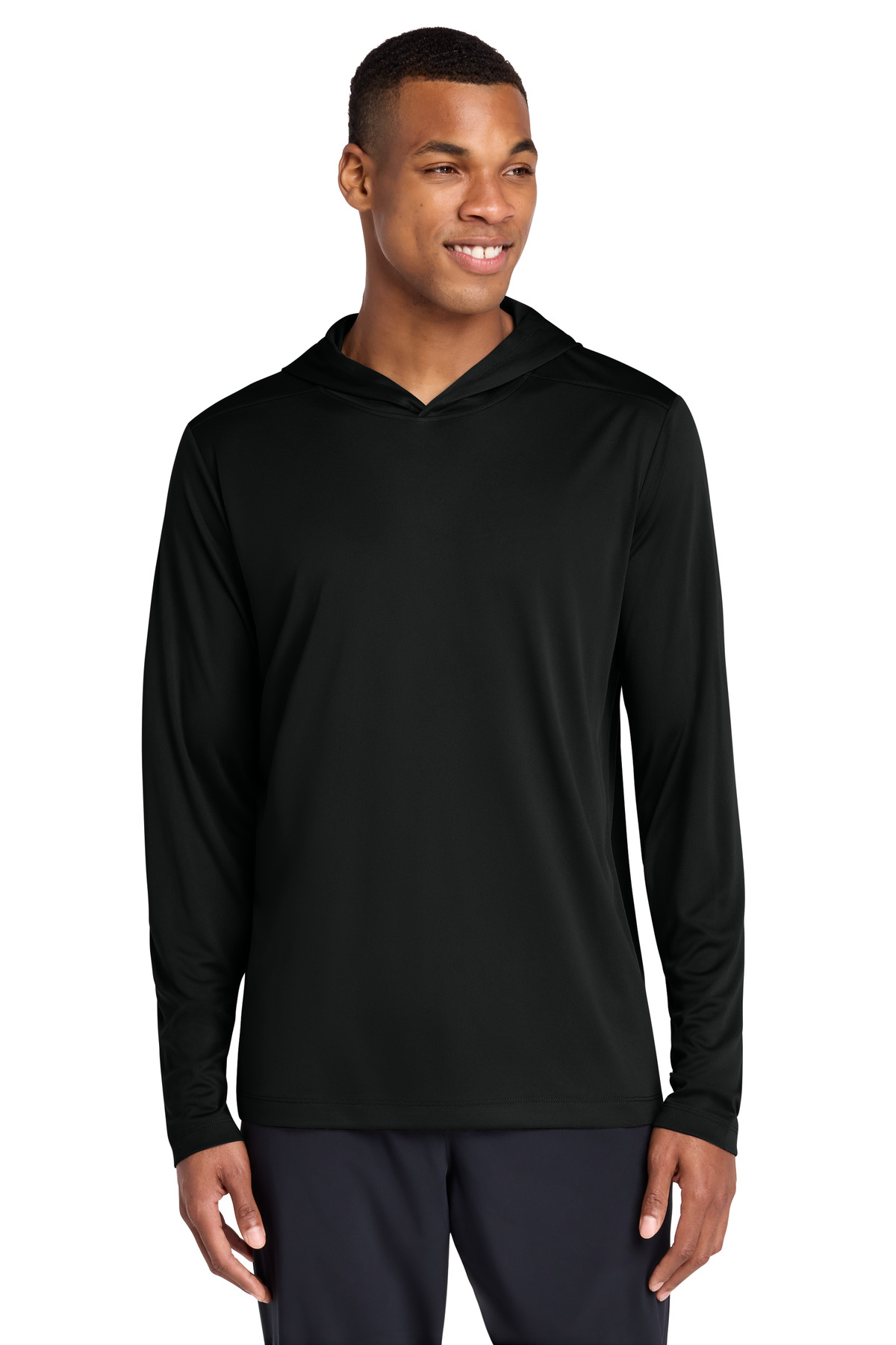 Sport-Tek Posi-UV Pro Long Sleeve Hoodie-Sport-Tek