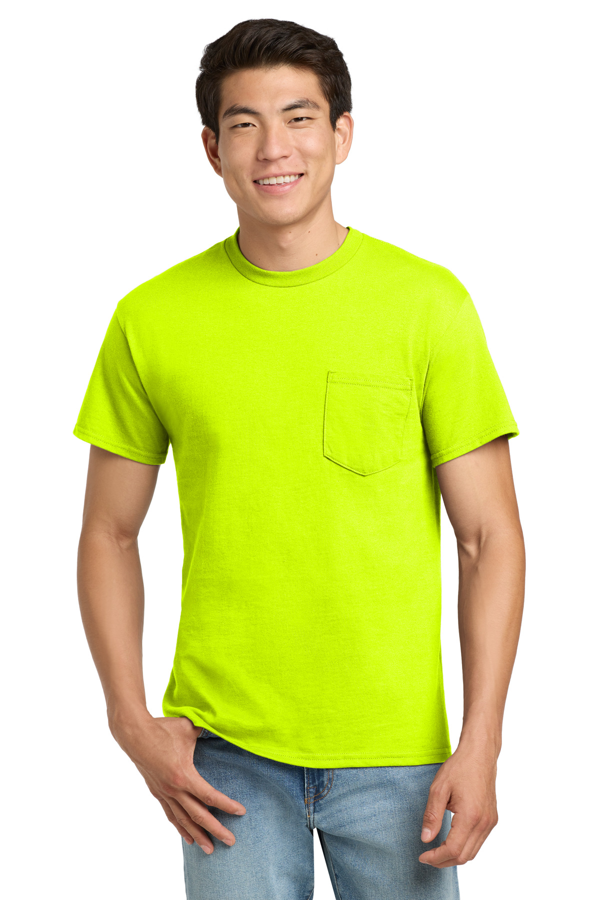 Gildan - Ultra Cotton 100% US Cotton T-Shirt with Pocket. 2300