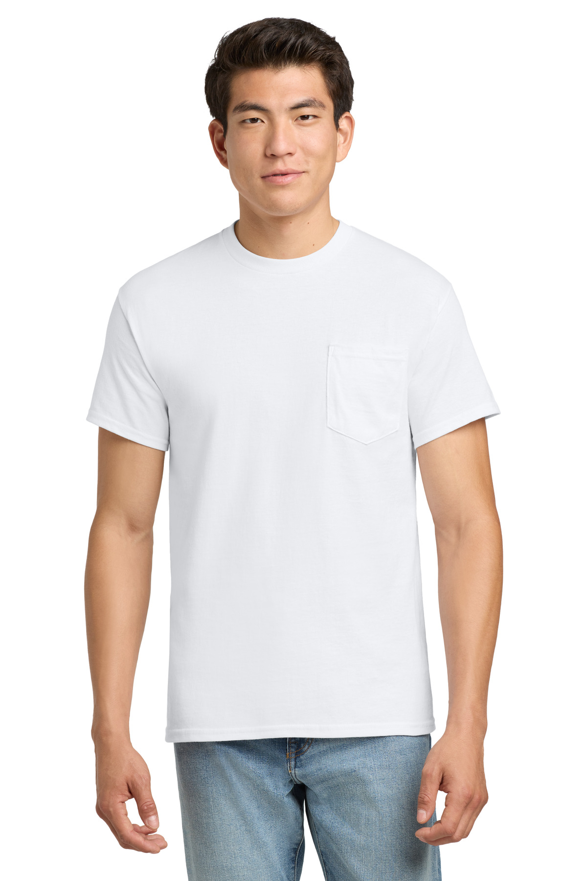 Gildan - Ultra Cotton 100% US Cotton T-Shirt with Pocket-Gildan
