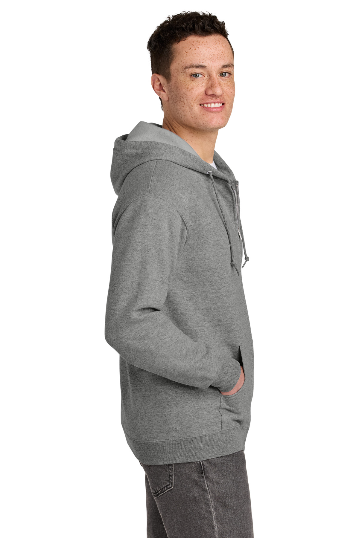 Jerzees - NuBlend Full-Zip Hooded Sweatshirt. 993M