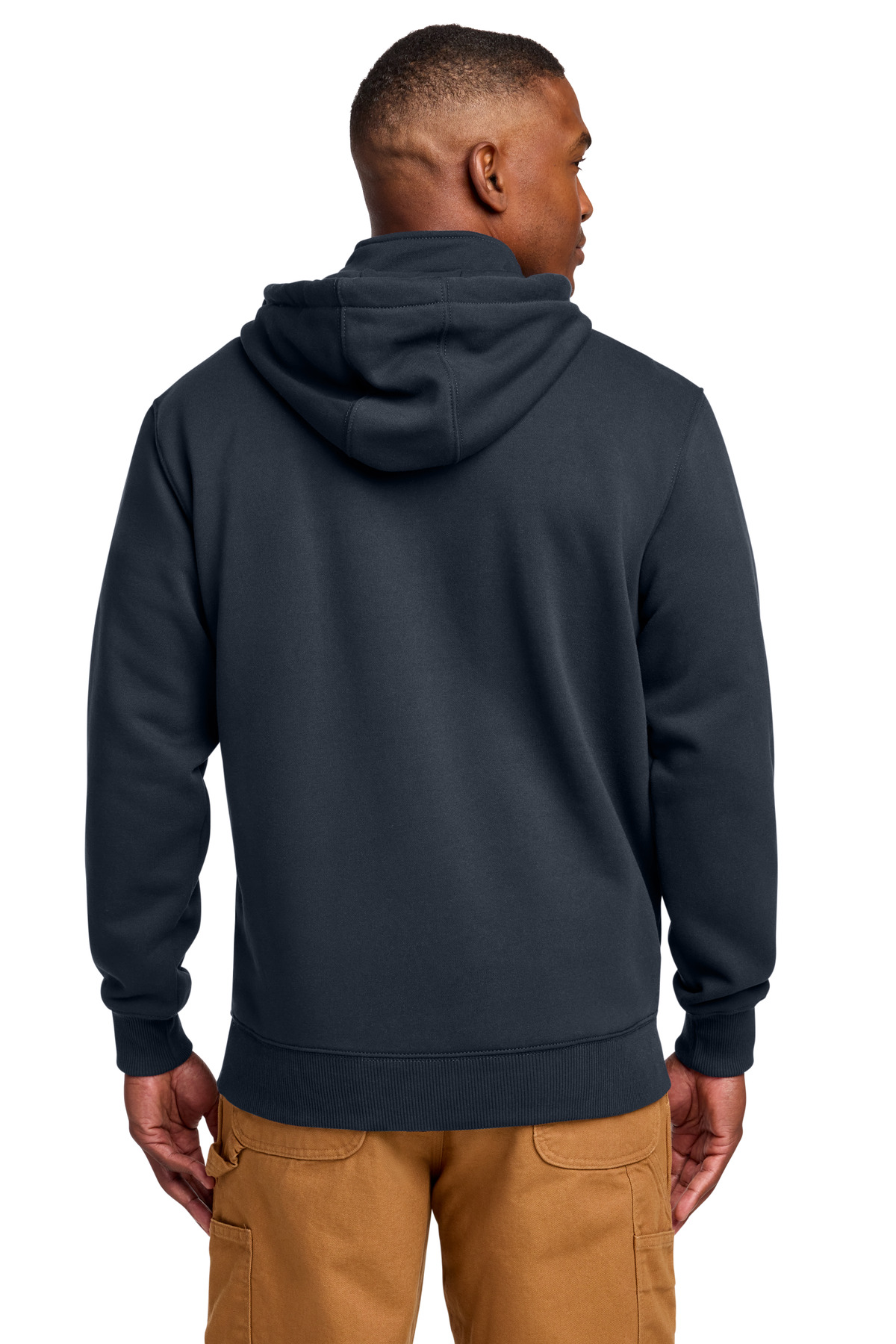 Carhartt Rain Defender Paxton Heavyweight Hooded Zip Mock Sweatshirt. CT100617