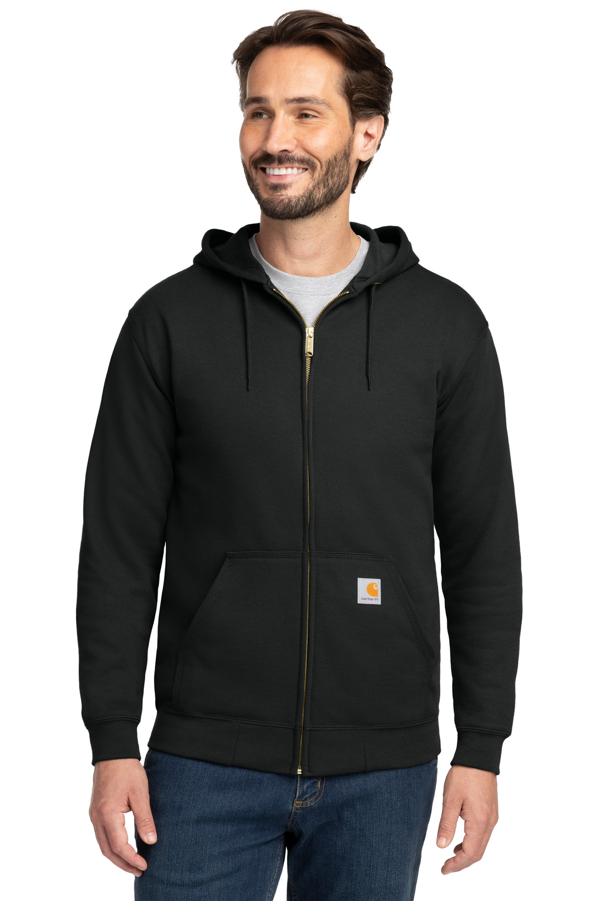 Carhartt Midweight Hooded Zip-Front Sweatshirt-Carhartt