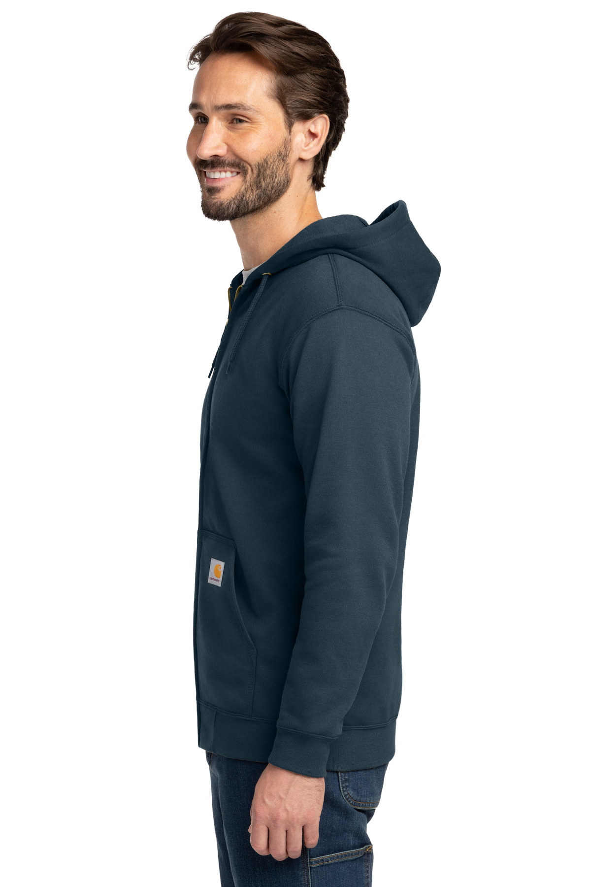 Carhartt Midweight Hooded Zip-Front Sweatshirt. CTK122