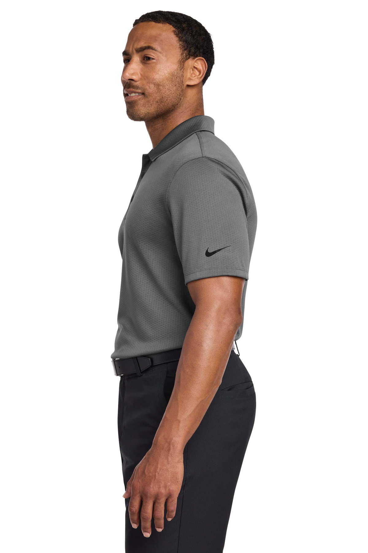 Nike Dri-FIT Hex Textured Polo. NKAH6266