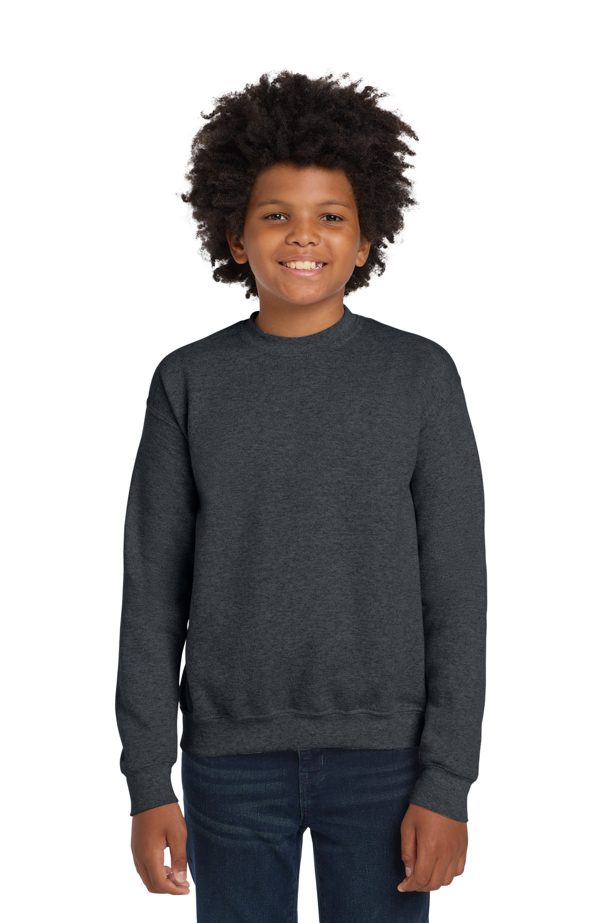Gildan ®  Youth Heavy Blend Crewneck Sweatshirt.  18000B