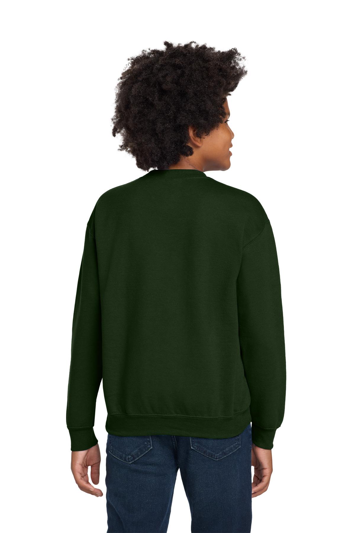 Gildan Youth Heavy Blend Crewneck Sweatshirt. 18000B
