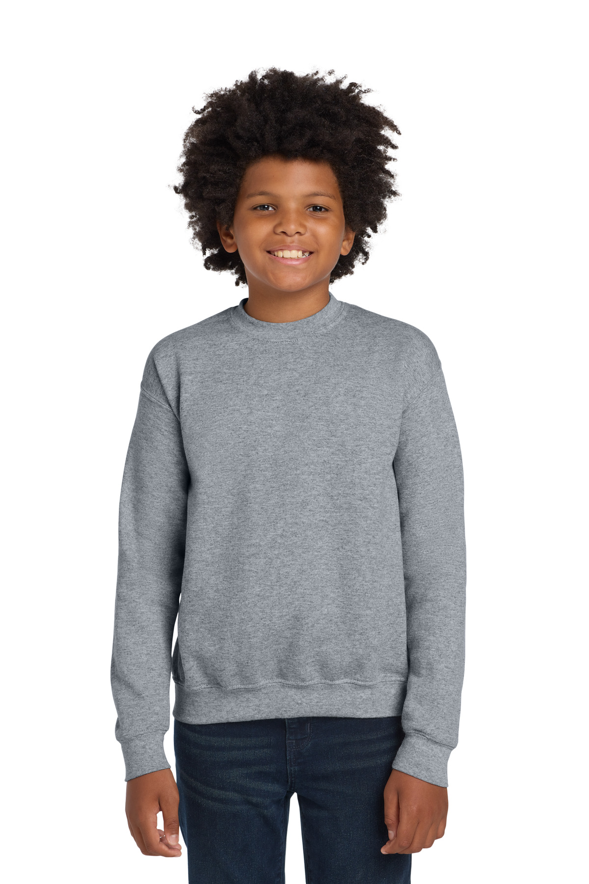 Gildan ®  Youth Heavy Blend Crewneck Sweatshirt.  18000B