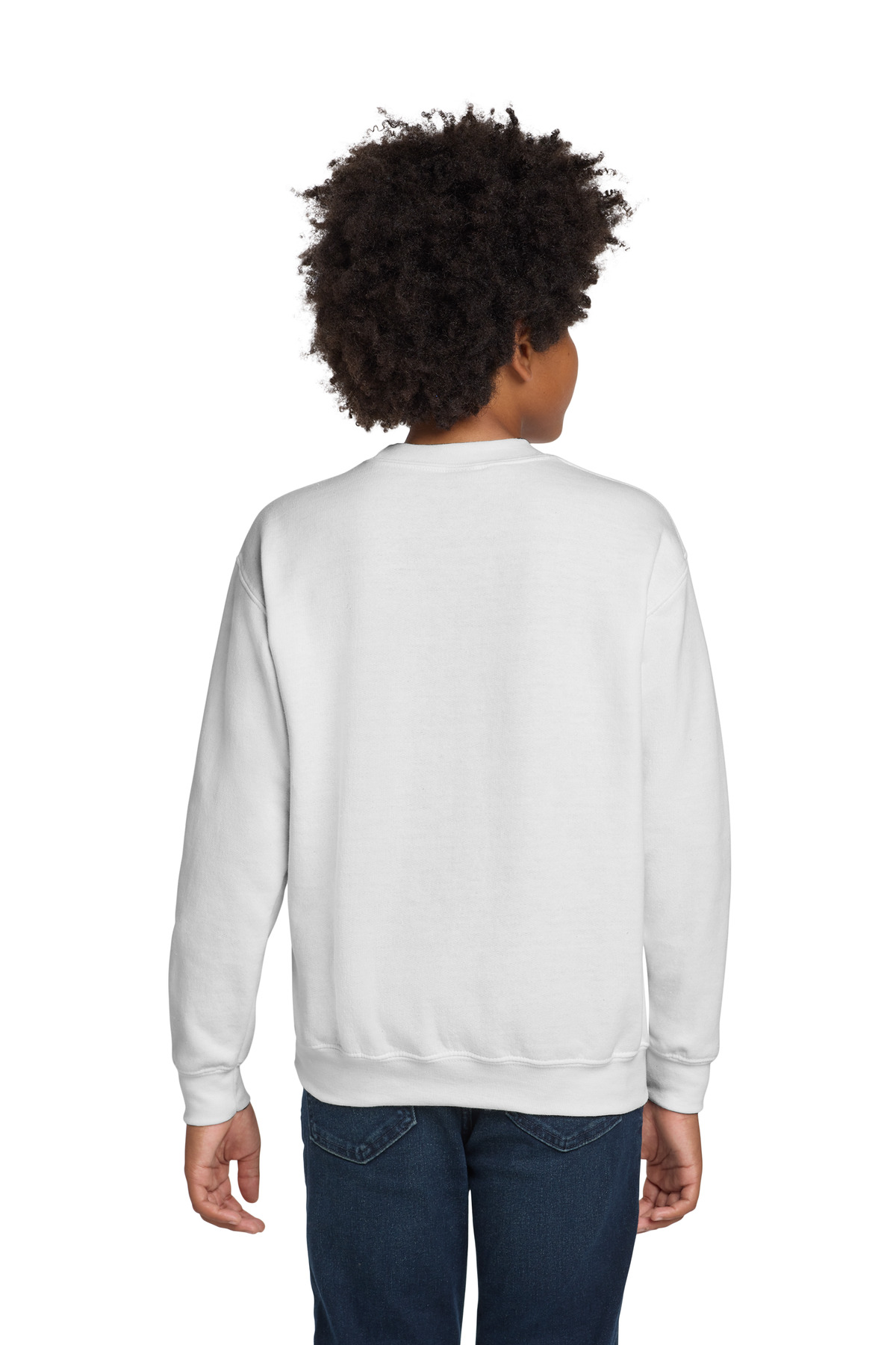 Gildan Youth Heavy Blend Crewneck Sweatshirt. 18000B
