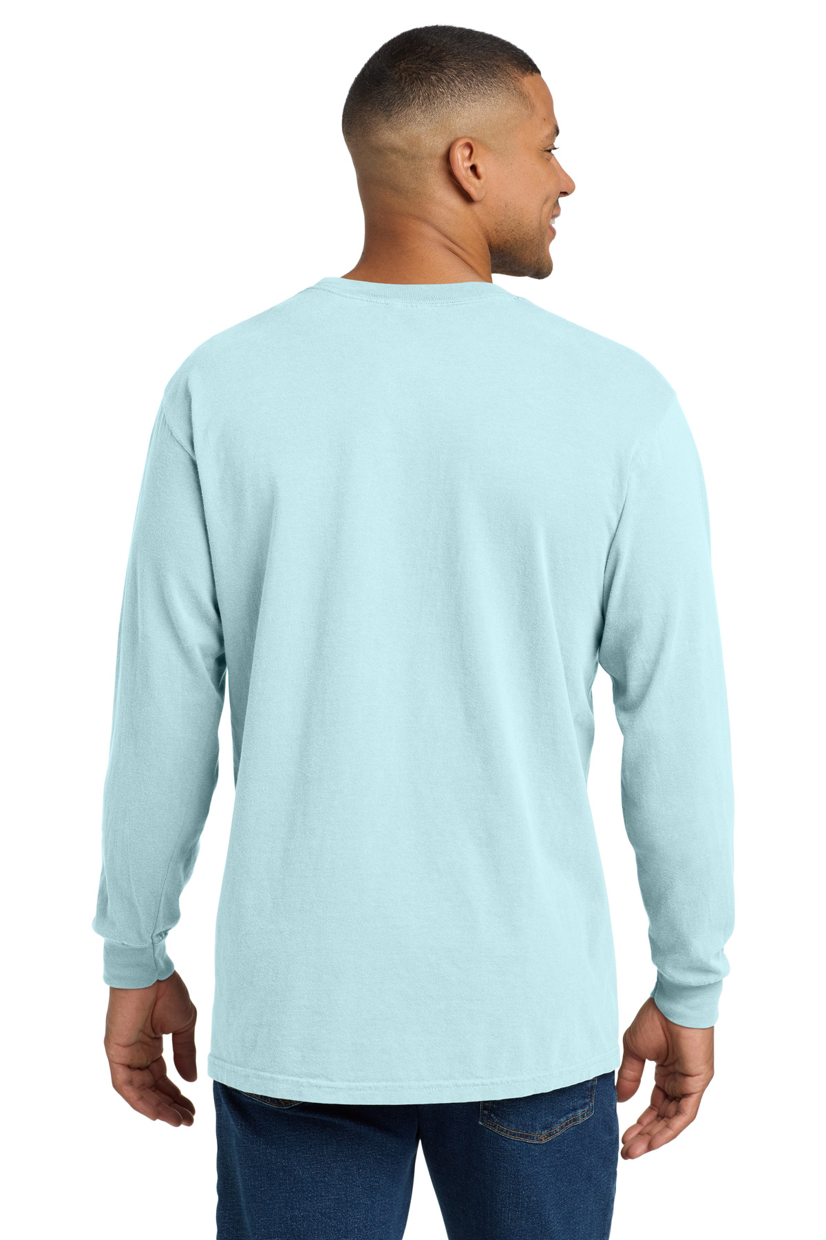 COMFORT COLORS Heavyweight Ring Spun Long Sleeve Pocket Tee. 4410