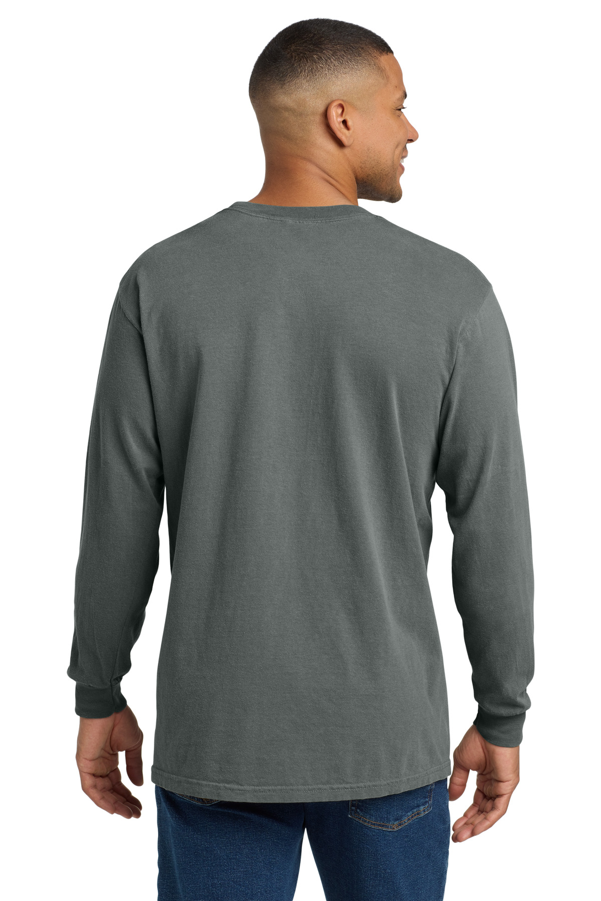 COMFORT COLORS Heavyweight Ring Spun Long Sleeve Pocket Tee. 4410