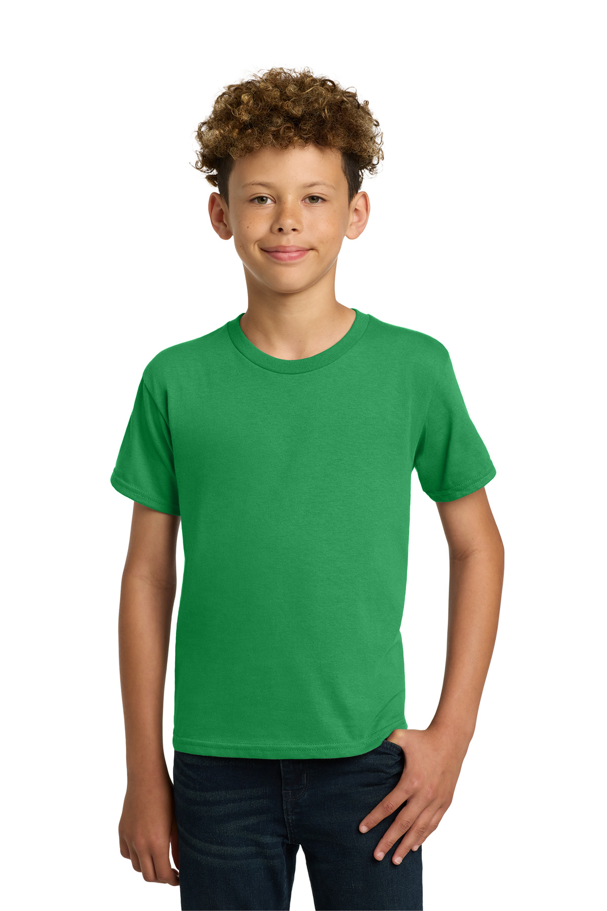 Gildan ® - Youth Heavy Cotton ™ 100% Cotton T-Shirt. 5000B - Irish Green