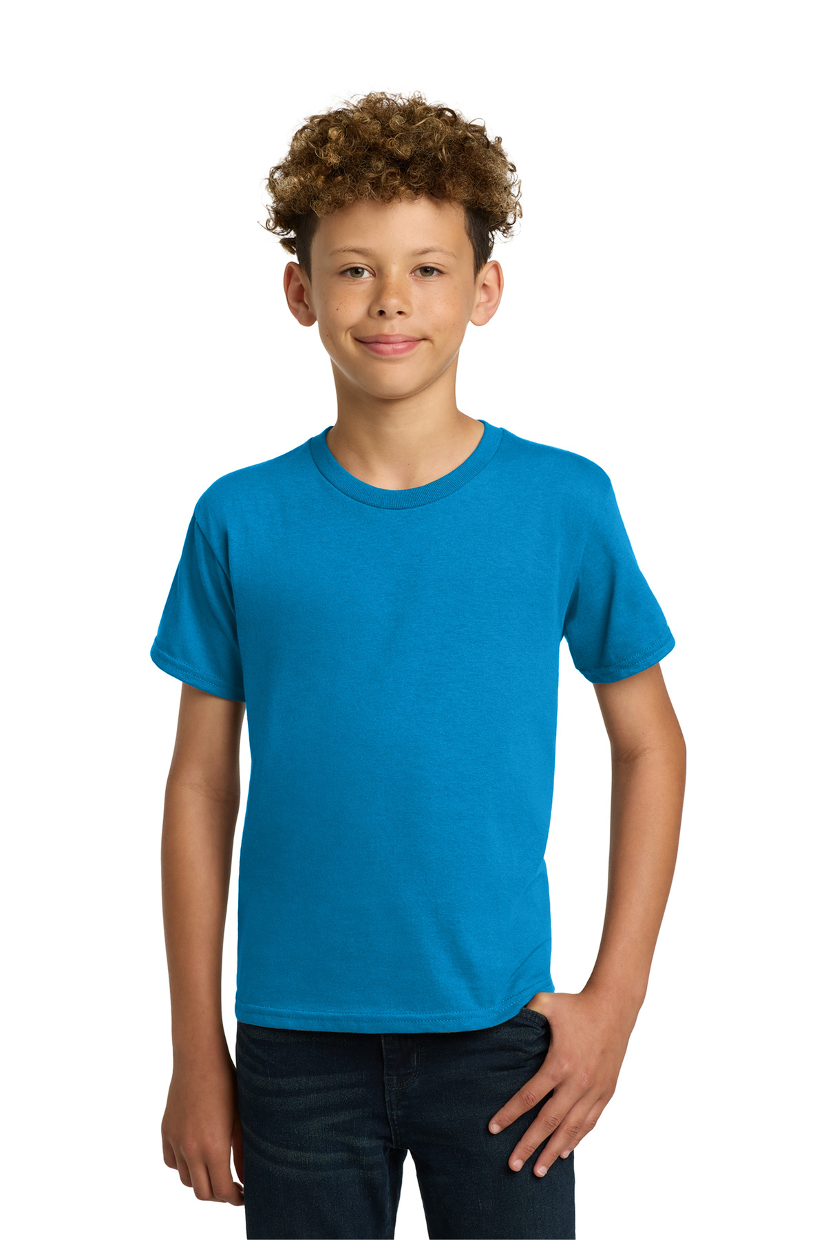 Gildan ® - Youth Heavy Cotton ™ 100% Cotton T-Shirt. 5000B - Sapphire