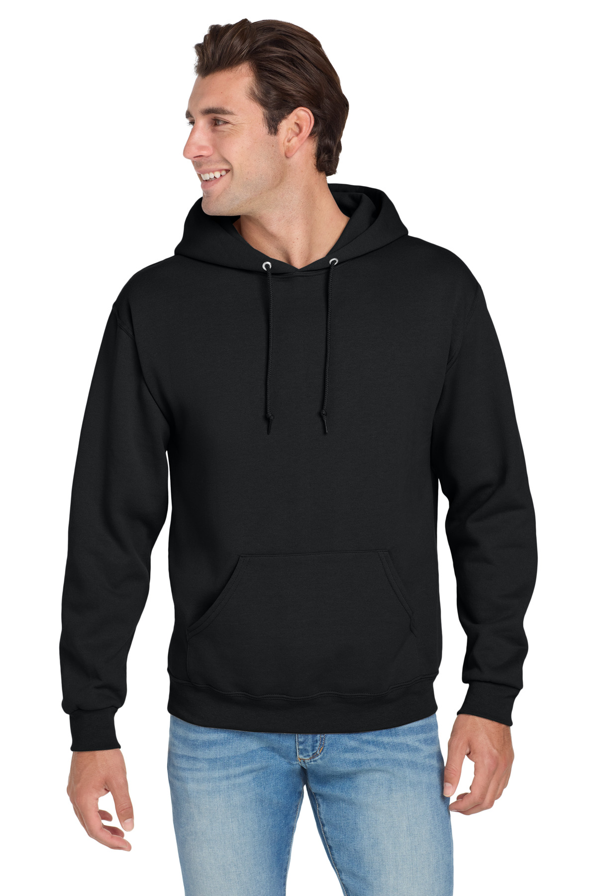 Jerzees ®  NuBlend ®  Pullover Hooded Sweatshirt.  996M - Front Model