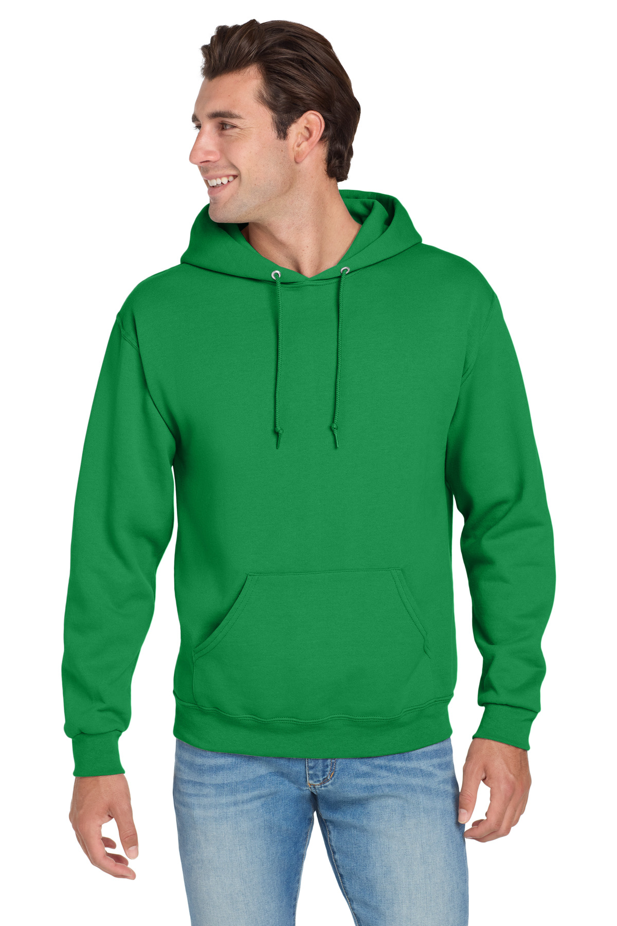 Jerzees ®  NuBlend ®  Pullover Hooded Sweatshirt.  996M - Front Model