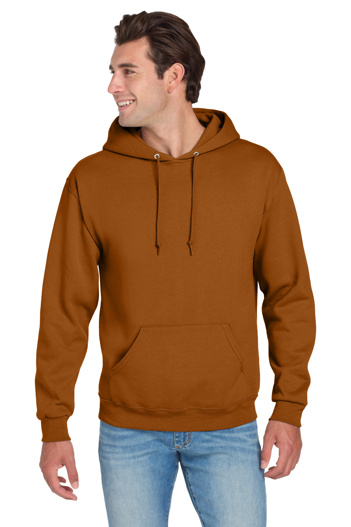 Jerzees Jerzees NuBlend Pullover Hooded Sweatshirt. 996M in T Orange