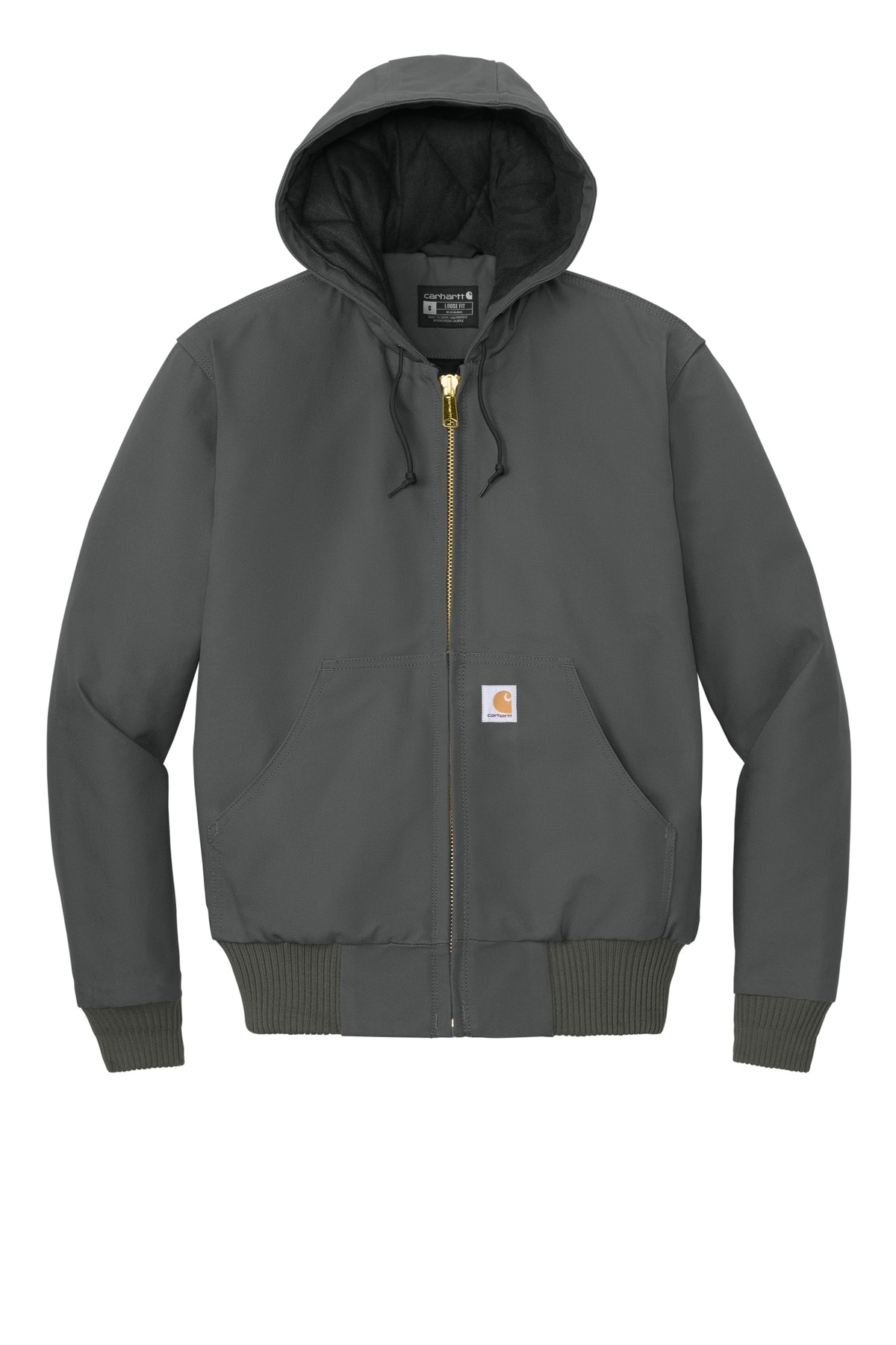Carhartt Quilted-Flanne-Lined Duck Active Jac. CT106677