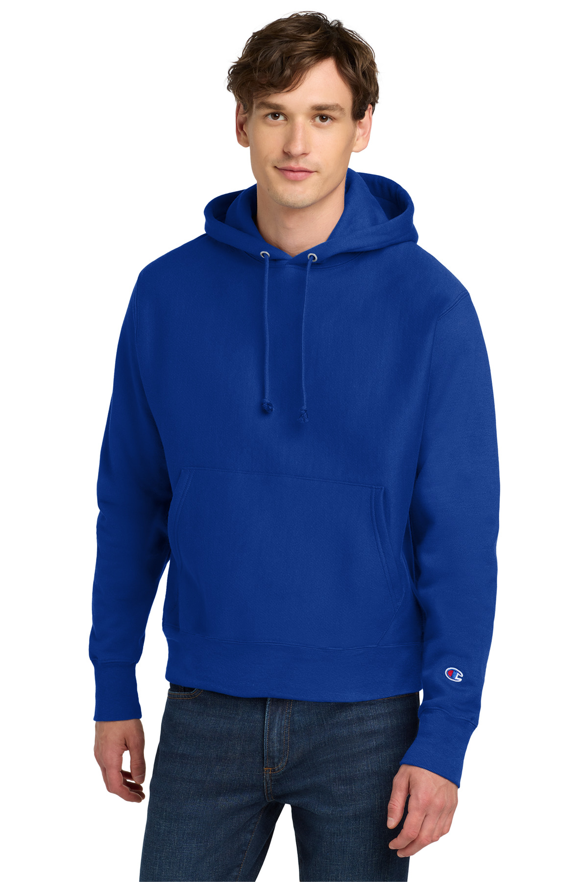 Champion Reverse Weave Hooded Sweatshirt-Champion