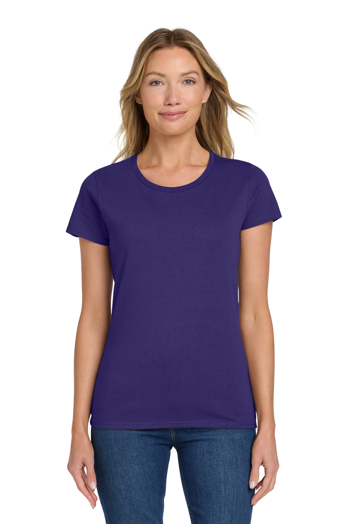 Gildan 5000L swatch in Purple