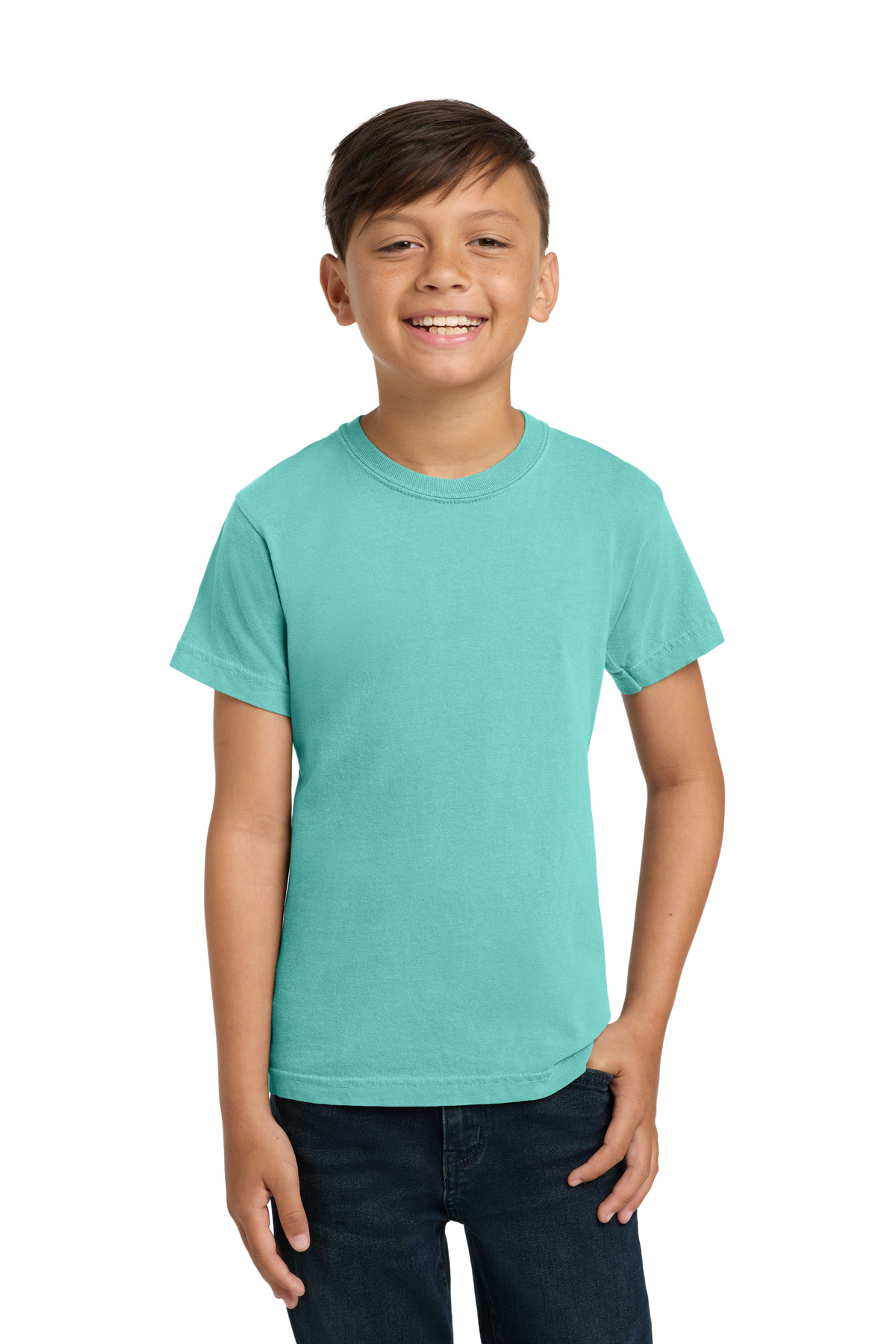 COMFORT COLORS ® Youth Heavyweight Ring Spun Tee. 9018 - Chalky Mint