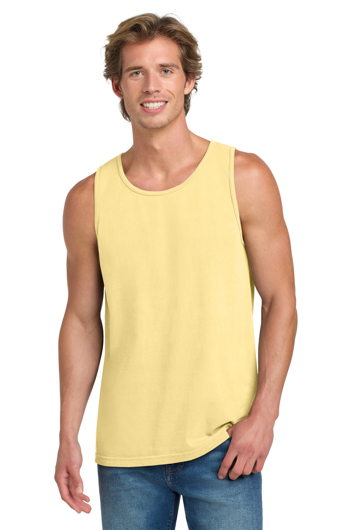 COMFORT COLORS ® Heavyweight Ring Spun Tank Top. 9360 - Butter