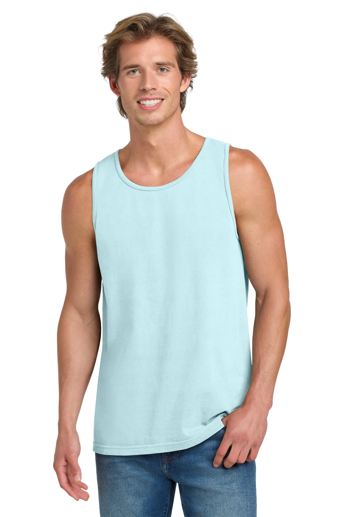 COMFORT COLORS ® Heavyweight Ring Spun Tank Top. 9360 - Chambray