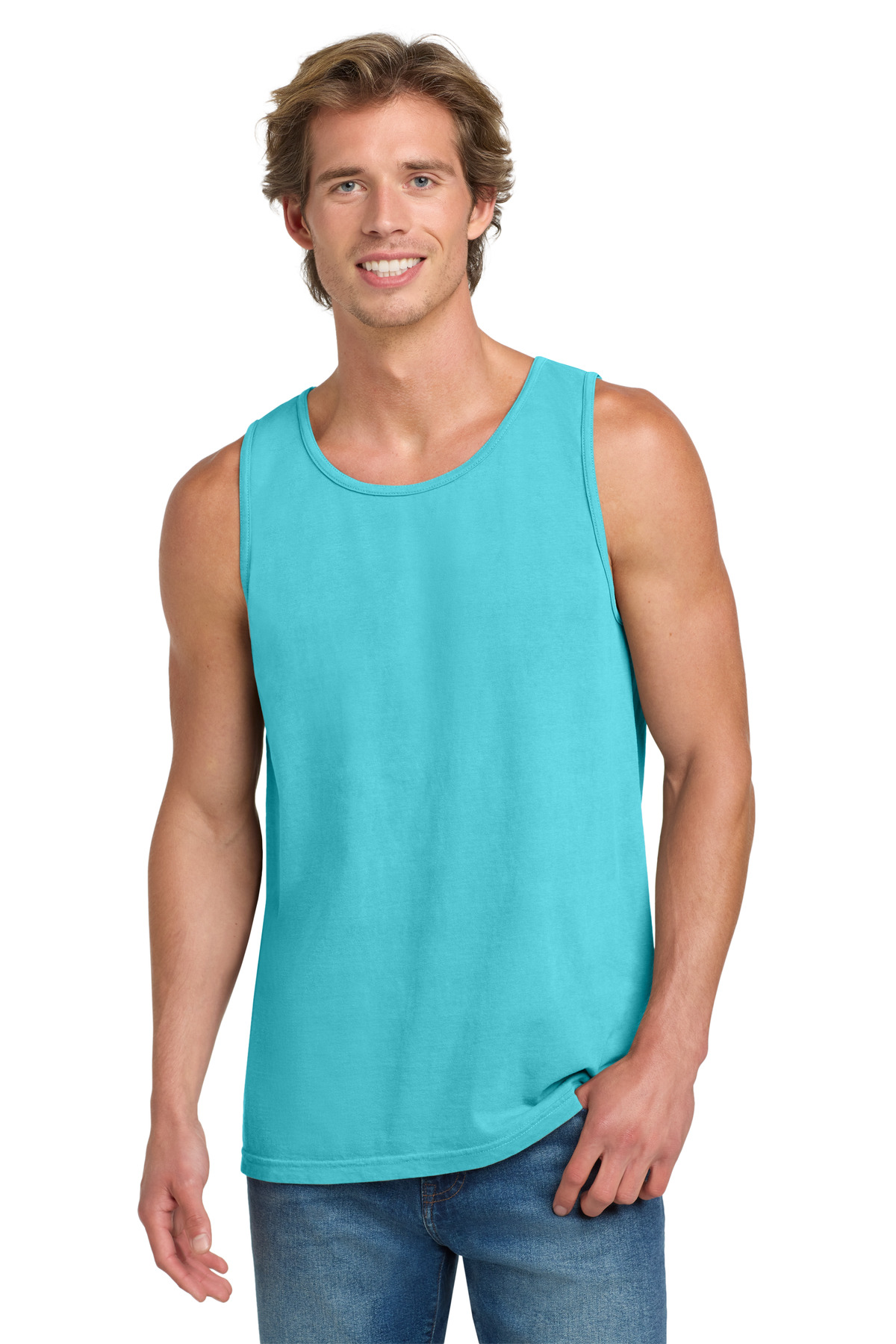 COMFORT COLORS ® Heavyweight Ring Spun Tank Top. 9360 - Lagoon
