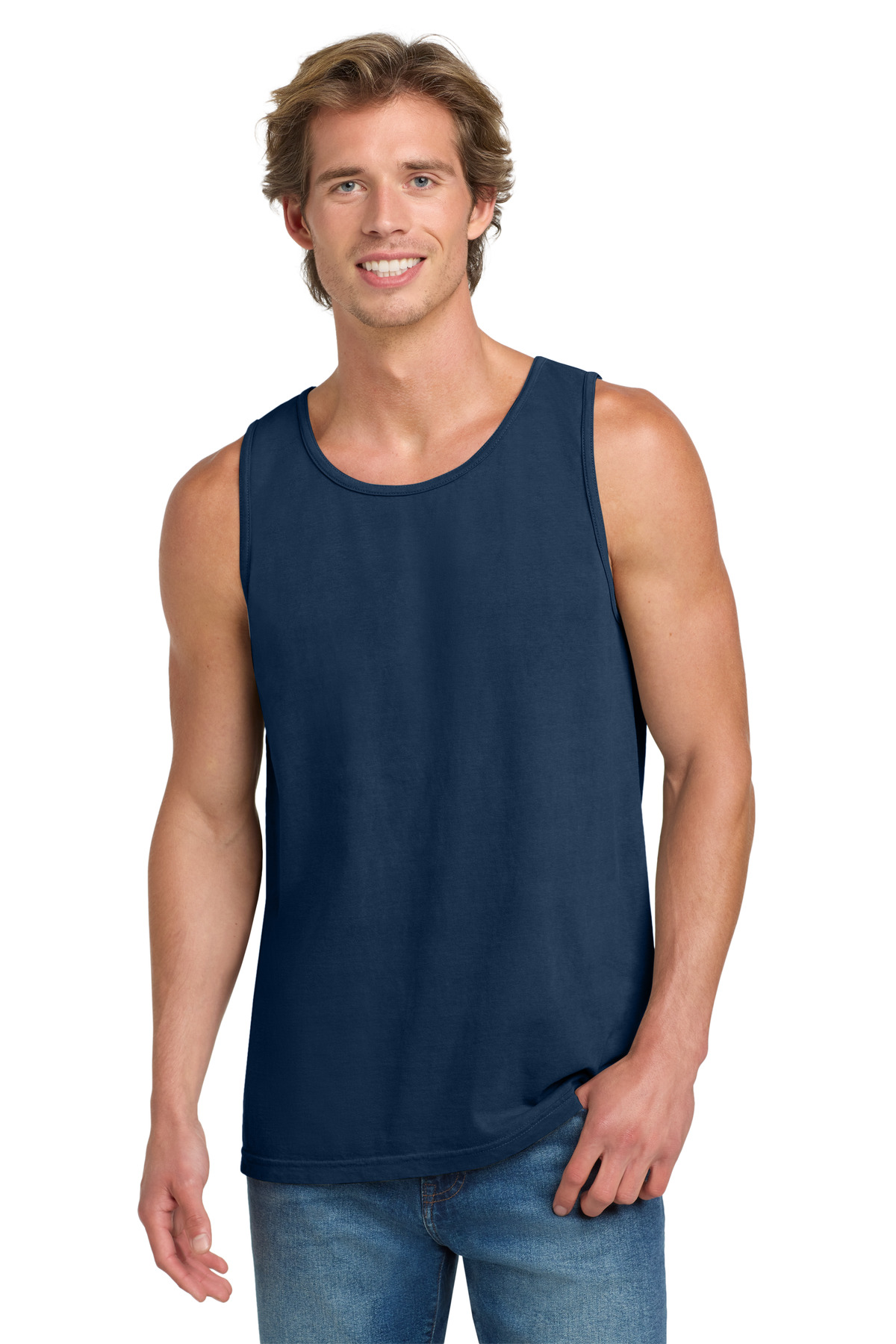 COMFORT COLORS ® Heavyweight Ring Spun Tank Top. 9360 - True Navy