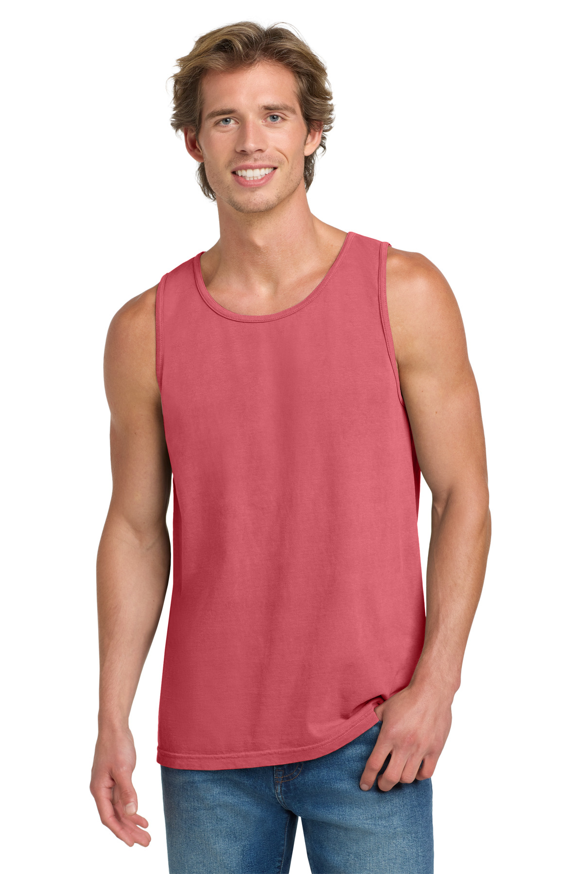COMFORT COLORS ® Heavyweight Ring Spun Tank Top. 9360 - Watermelon