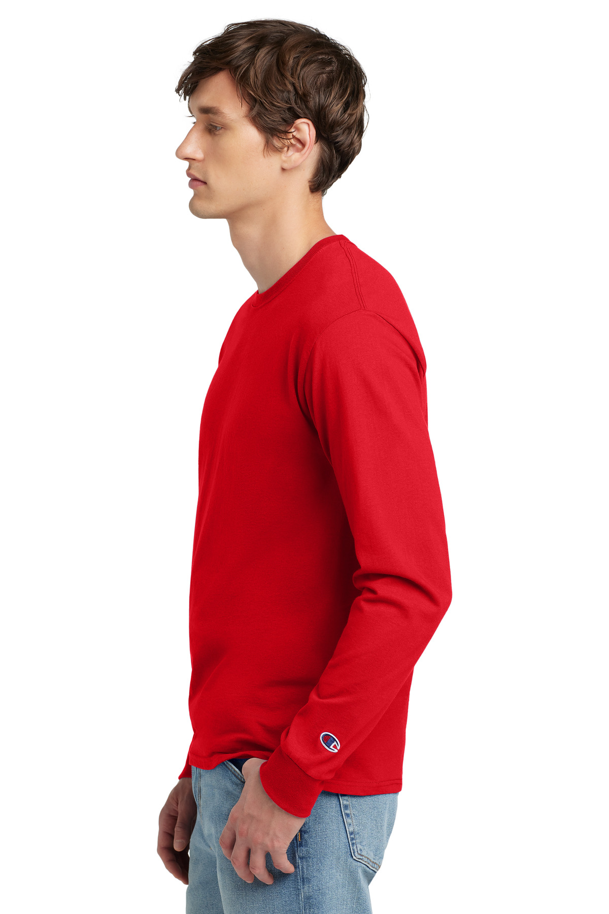 Champion Heritage 5.2-Oz     Jersey Long Sleeve Tee CC8C