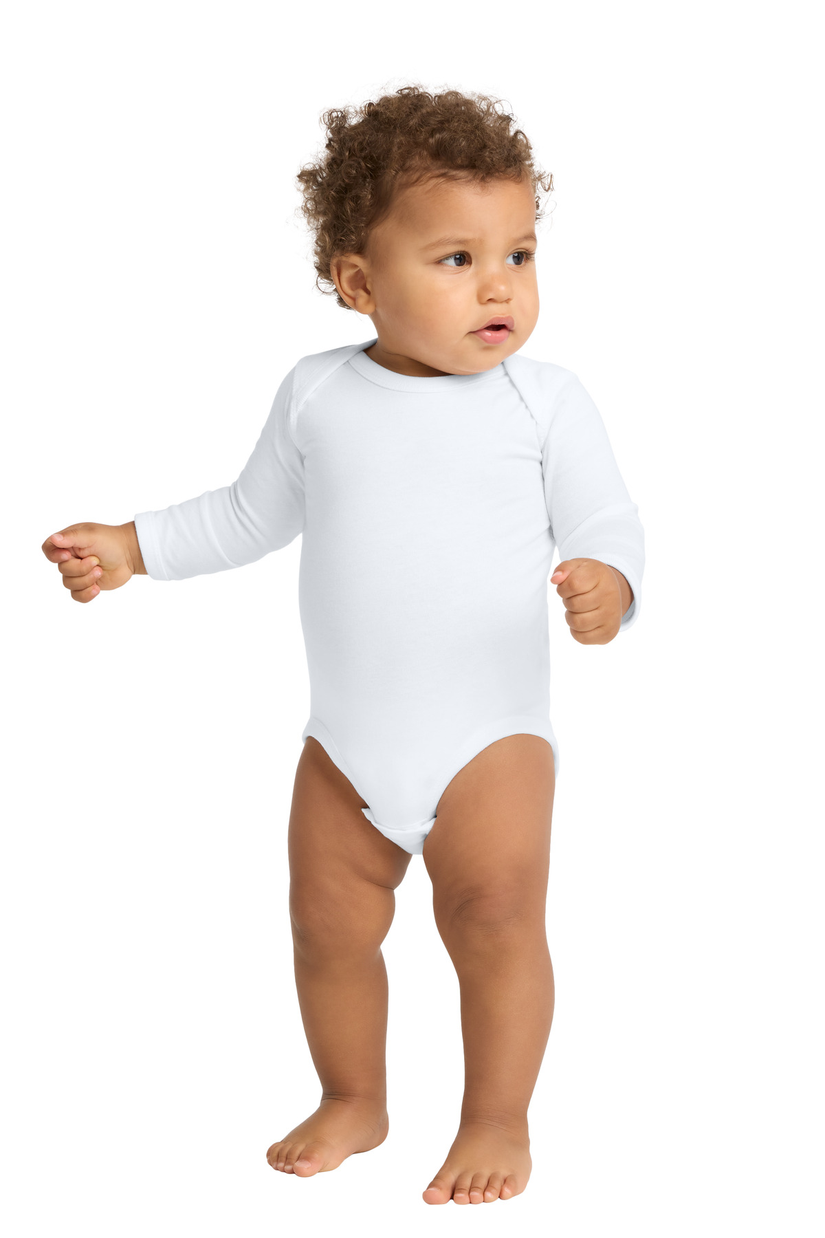 Rabbit Skins Infant Long Sleeve Jersey Bodysuit-Rabbit Skins