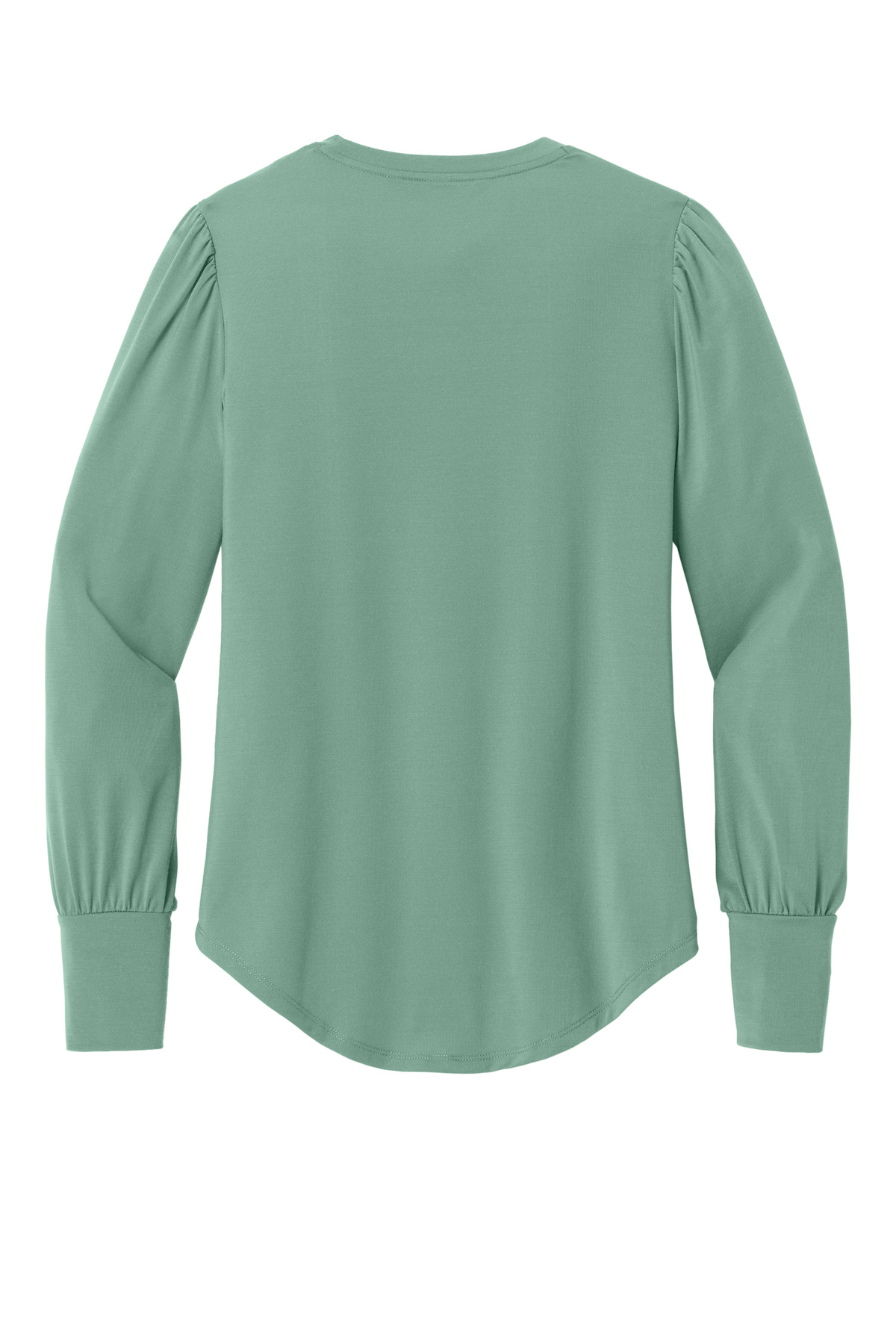 Mercer+Mettle Women's Stretch Jersey Long Sleeve Blouson Top MM1019