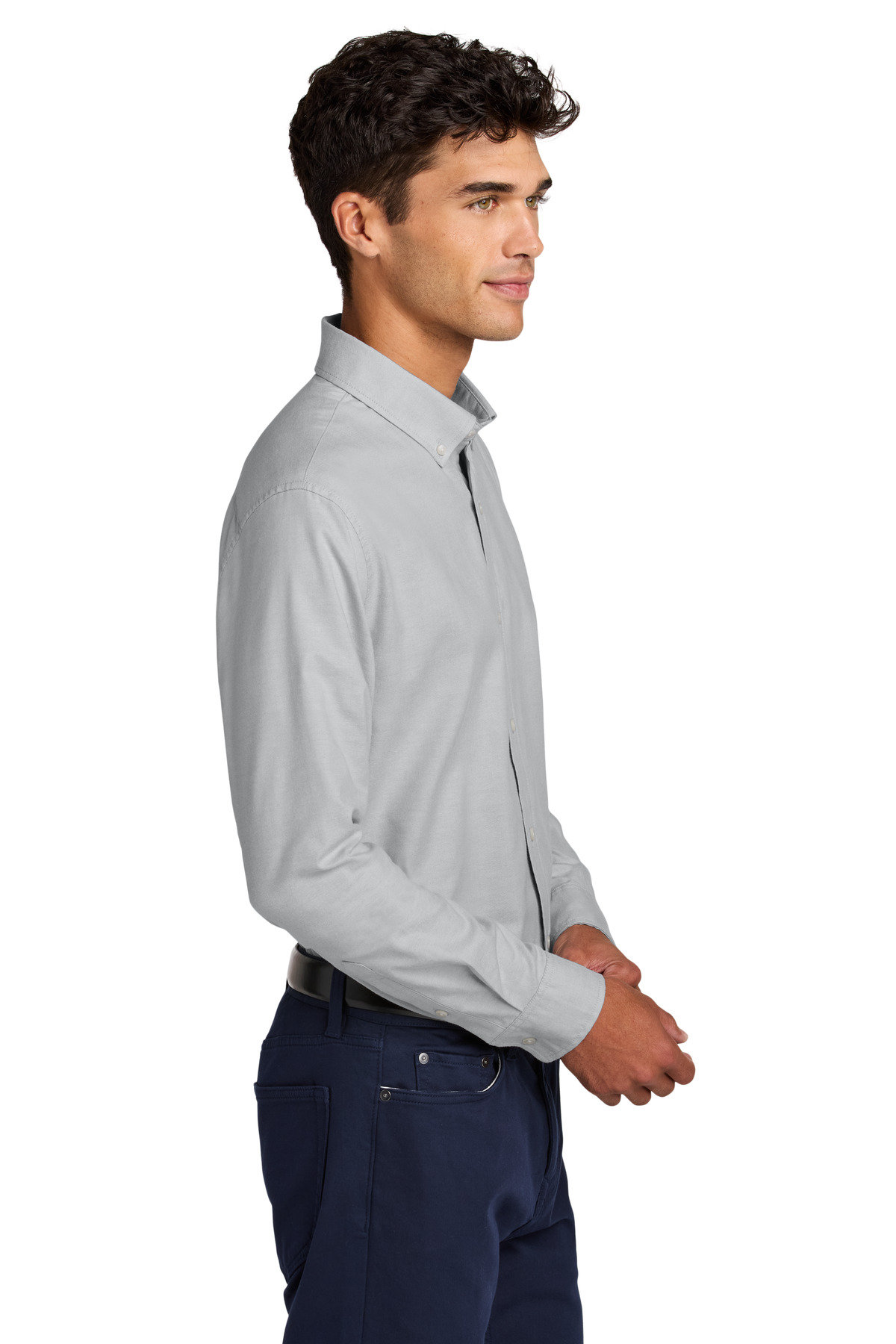 Mercer+Mettle Long Sleeve Modern Oxford Shirt MM2002