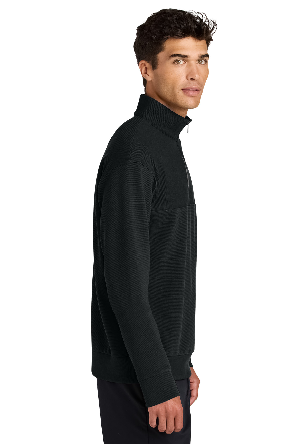 Mercer+Mettle Linear Texture 1/4-Zip MM3040