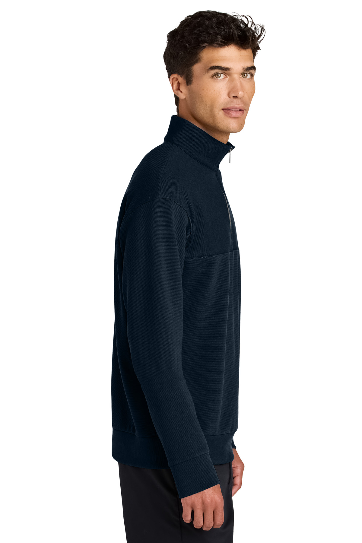 Mercer+Mettle Linear Texture 1/4-Zip MM3040