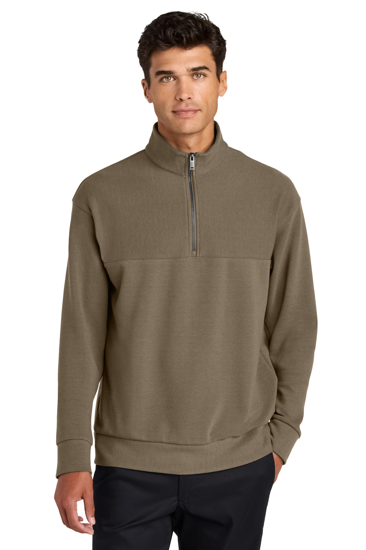 Mercer+Mettle &#174;  Linear Texture 1/4-Zip