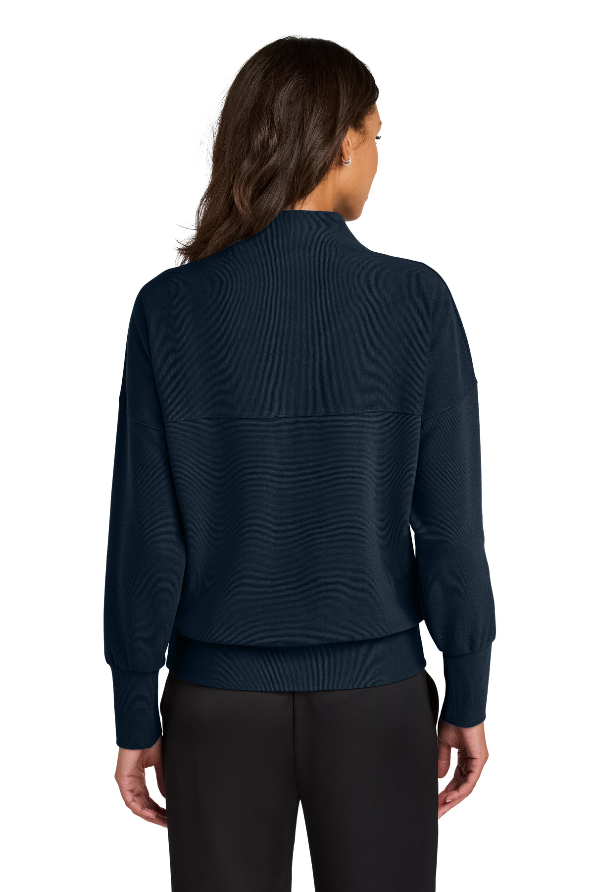 Mercer+Mettle Women's Linear Texture 1/4-Zip MM3041