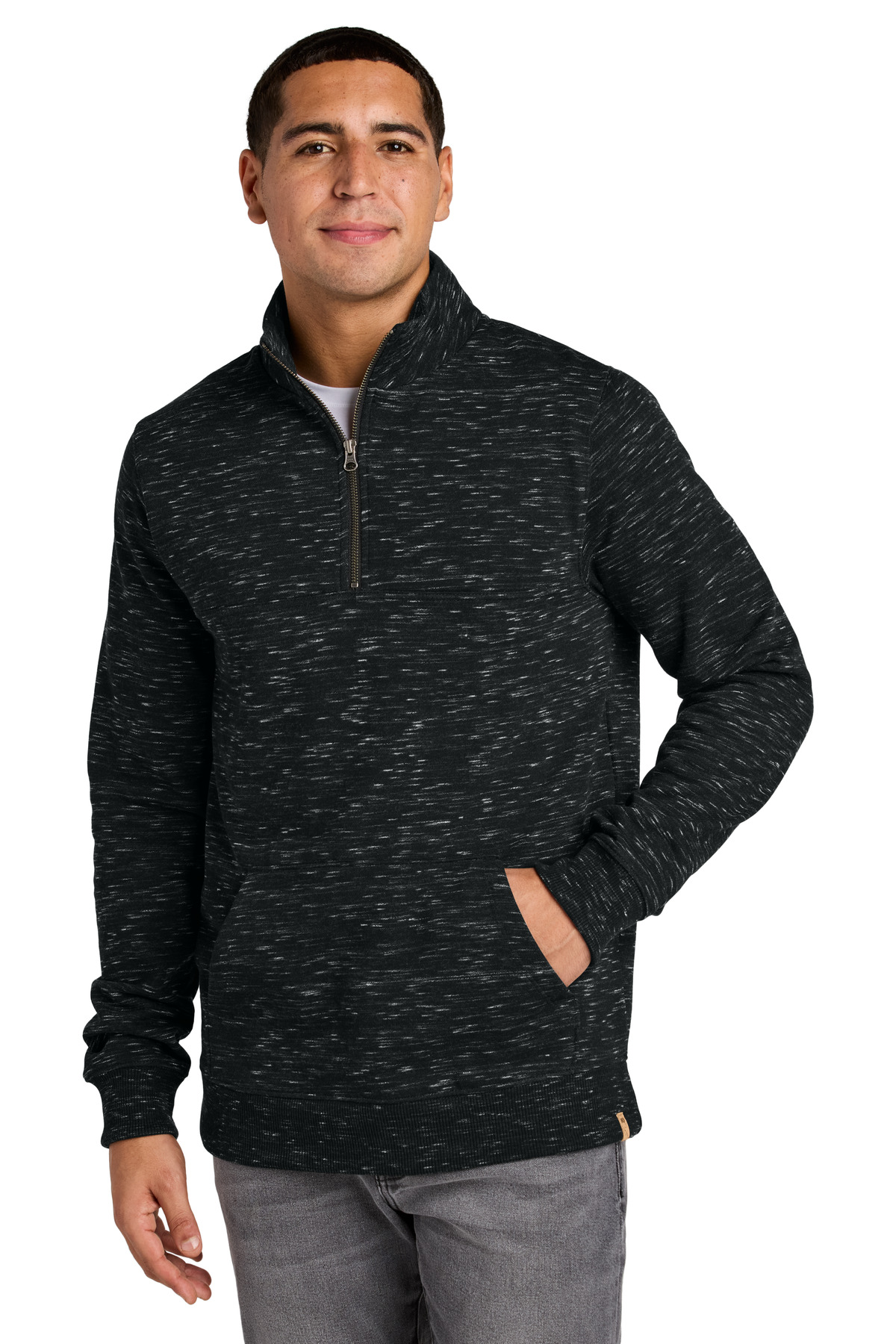 DISCONTINUED tentree Space Dye Fleece 1/4-Zip TTCM6107