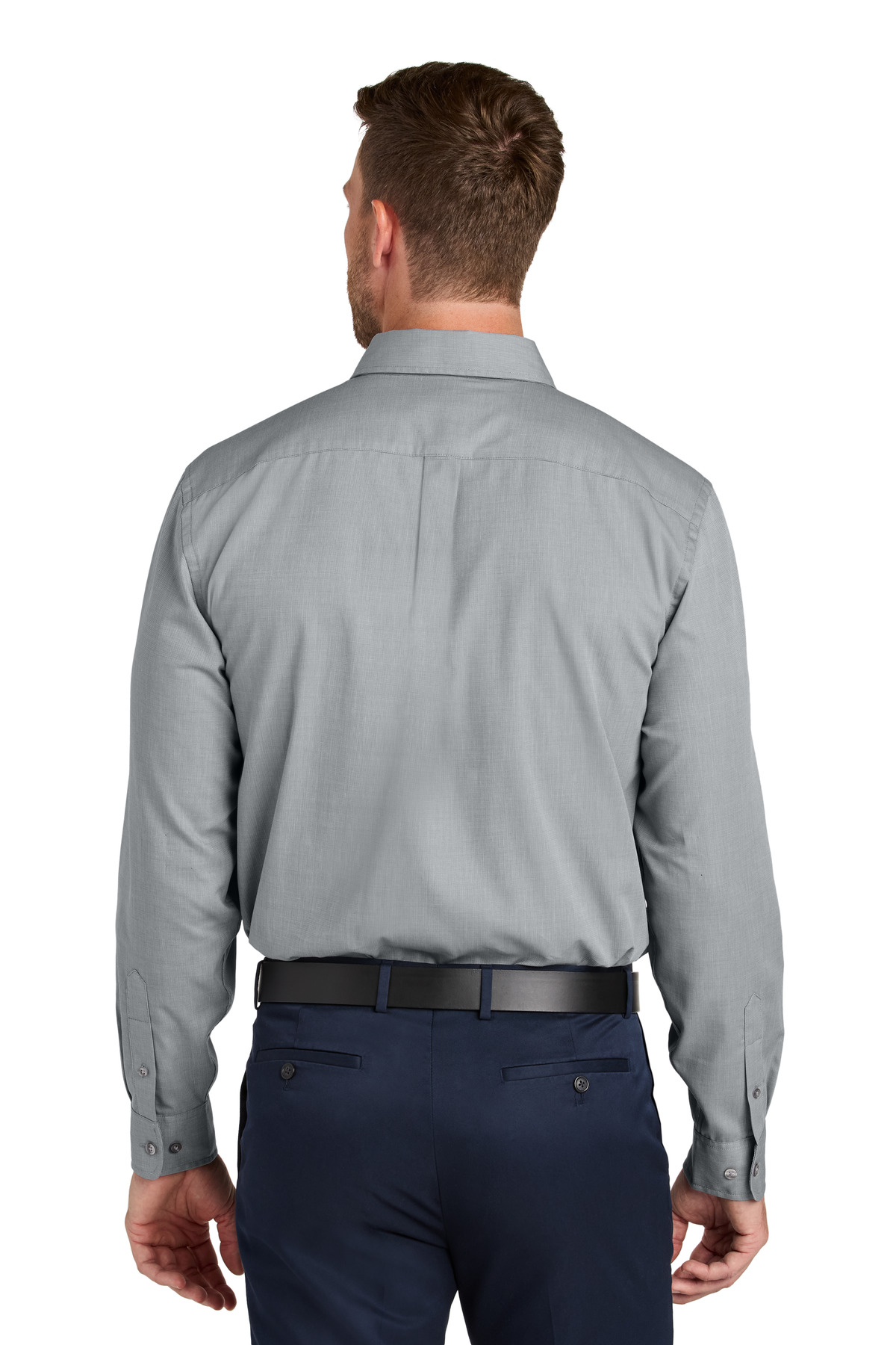 Port Authority Long Sleeve Nailhead Easy Care Shirt W816
