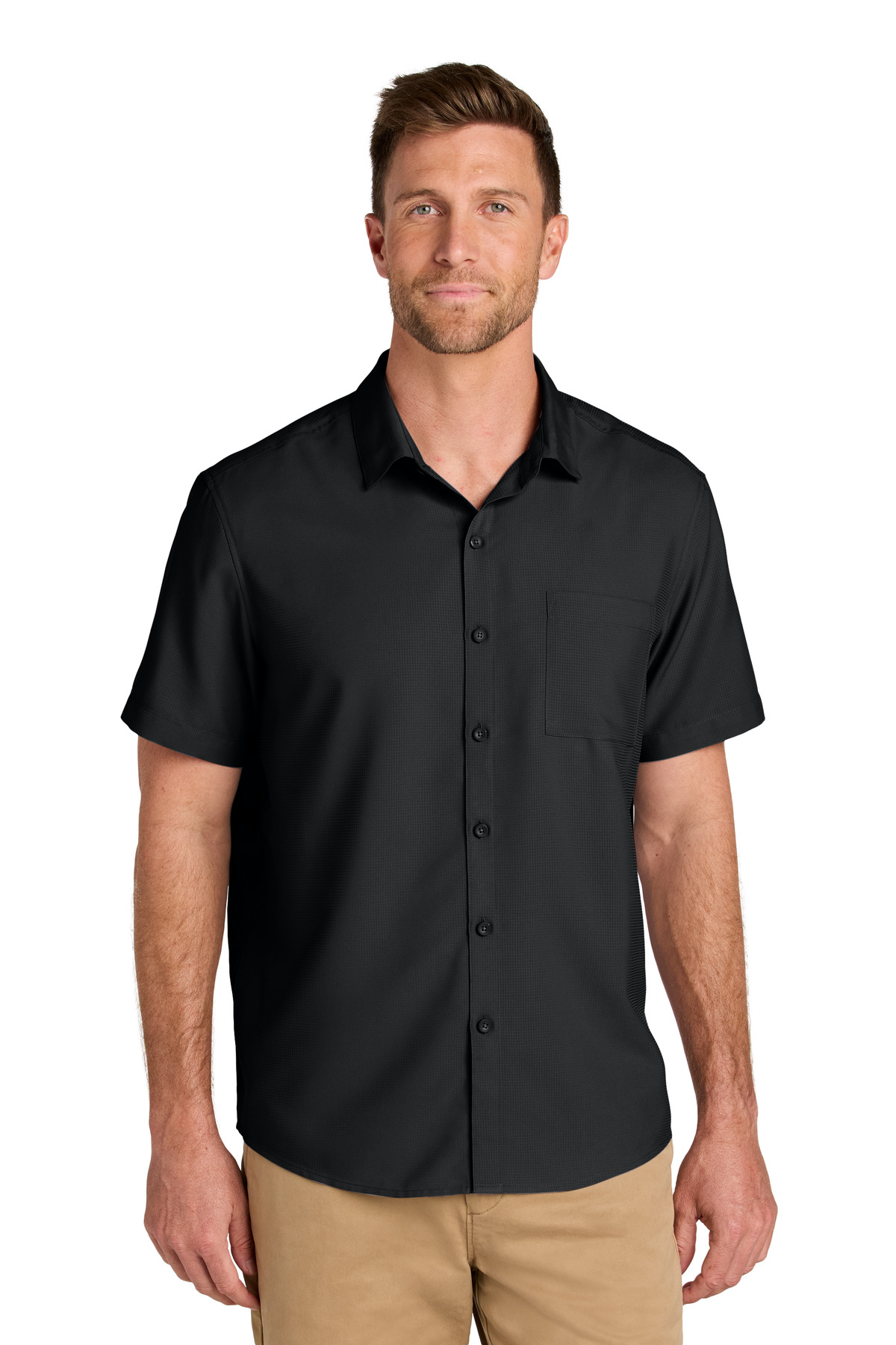Port Authority ® Short Sleeve UV Dockside Shirt W963 - Image 4