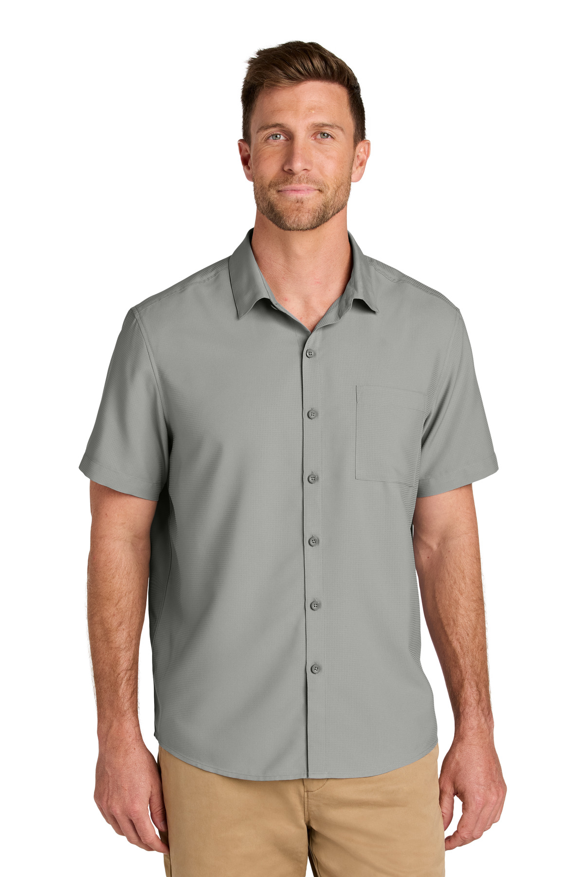 Port Authority ® Short Sleeve UV Dockside Shirt W963 - Image 5