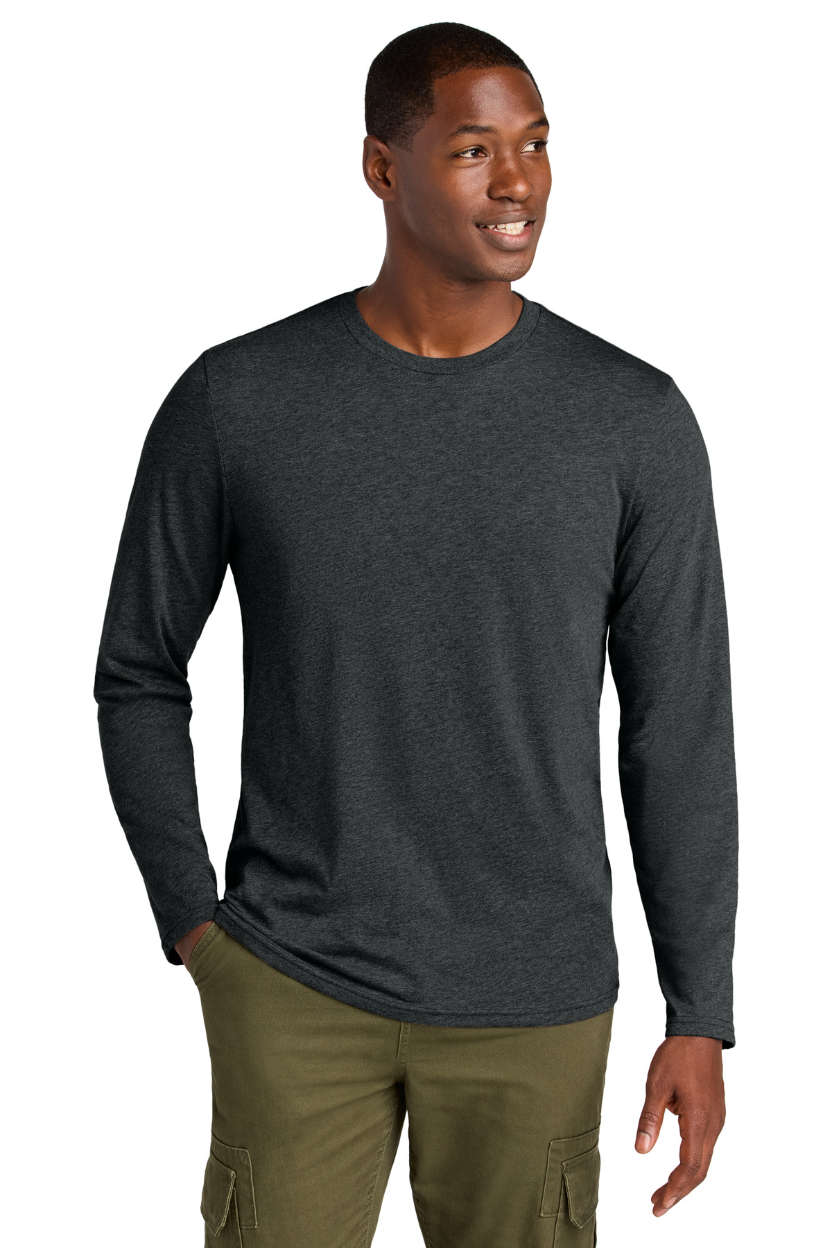 District Perfect Weight CVC Long Sleeve Tee-District