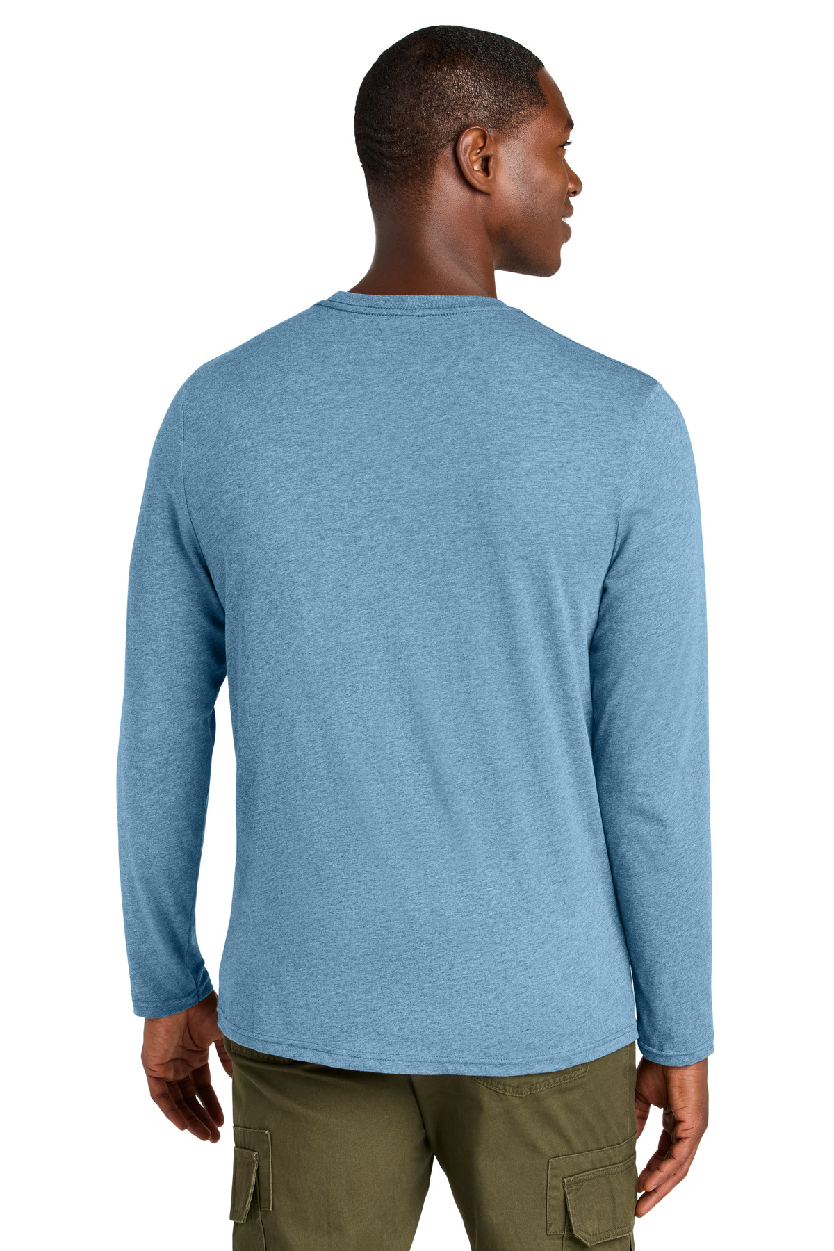 District Perfect Weight CVC Long Sleeve Tee DT185